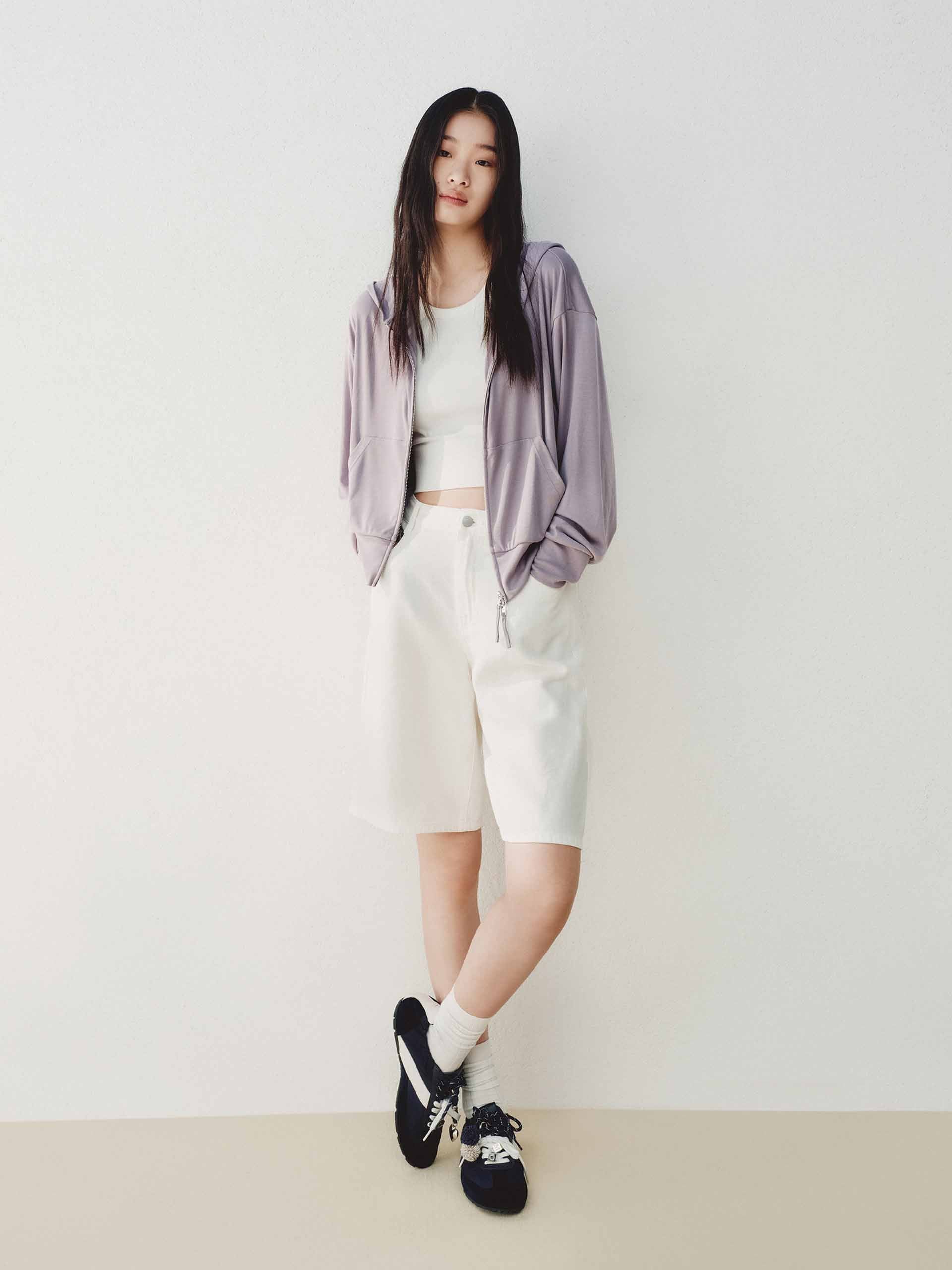 Hooded Athleisure Jacket - Image 2