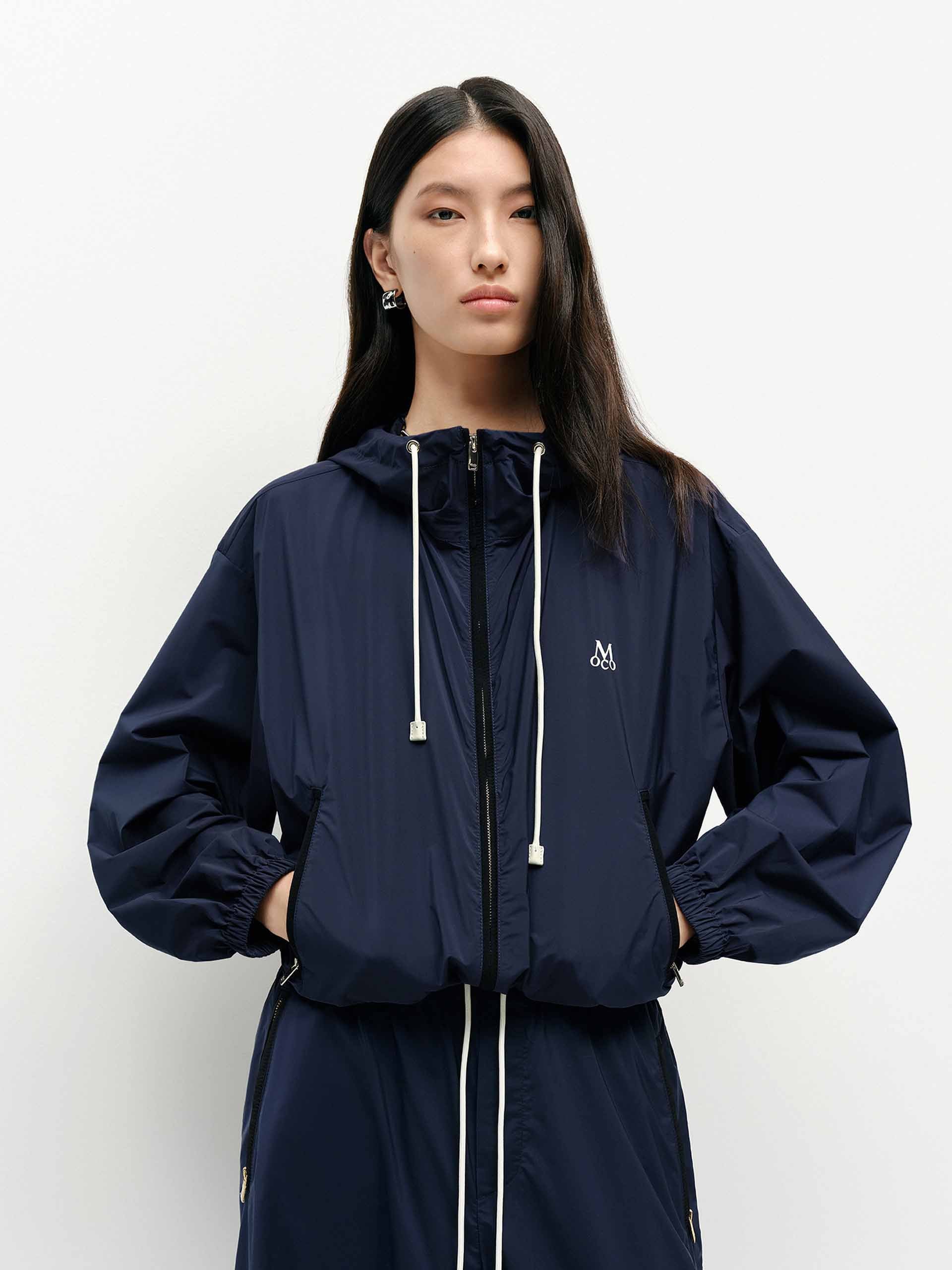 Hooded Detail Parka Jacket - Image 10
