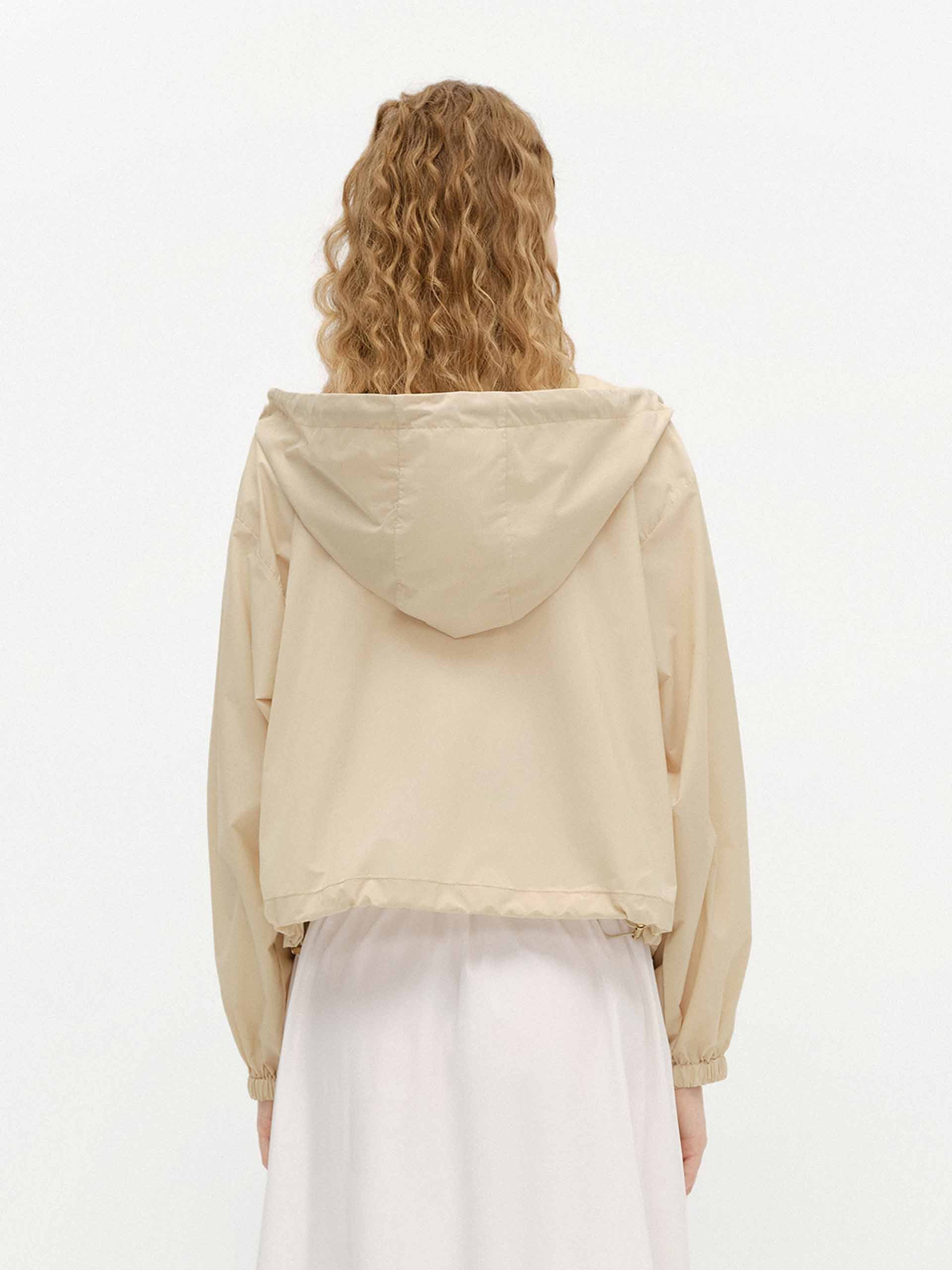 Hooded Detail Parka Jacket - Image 3