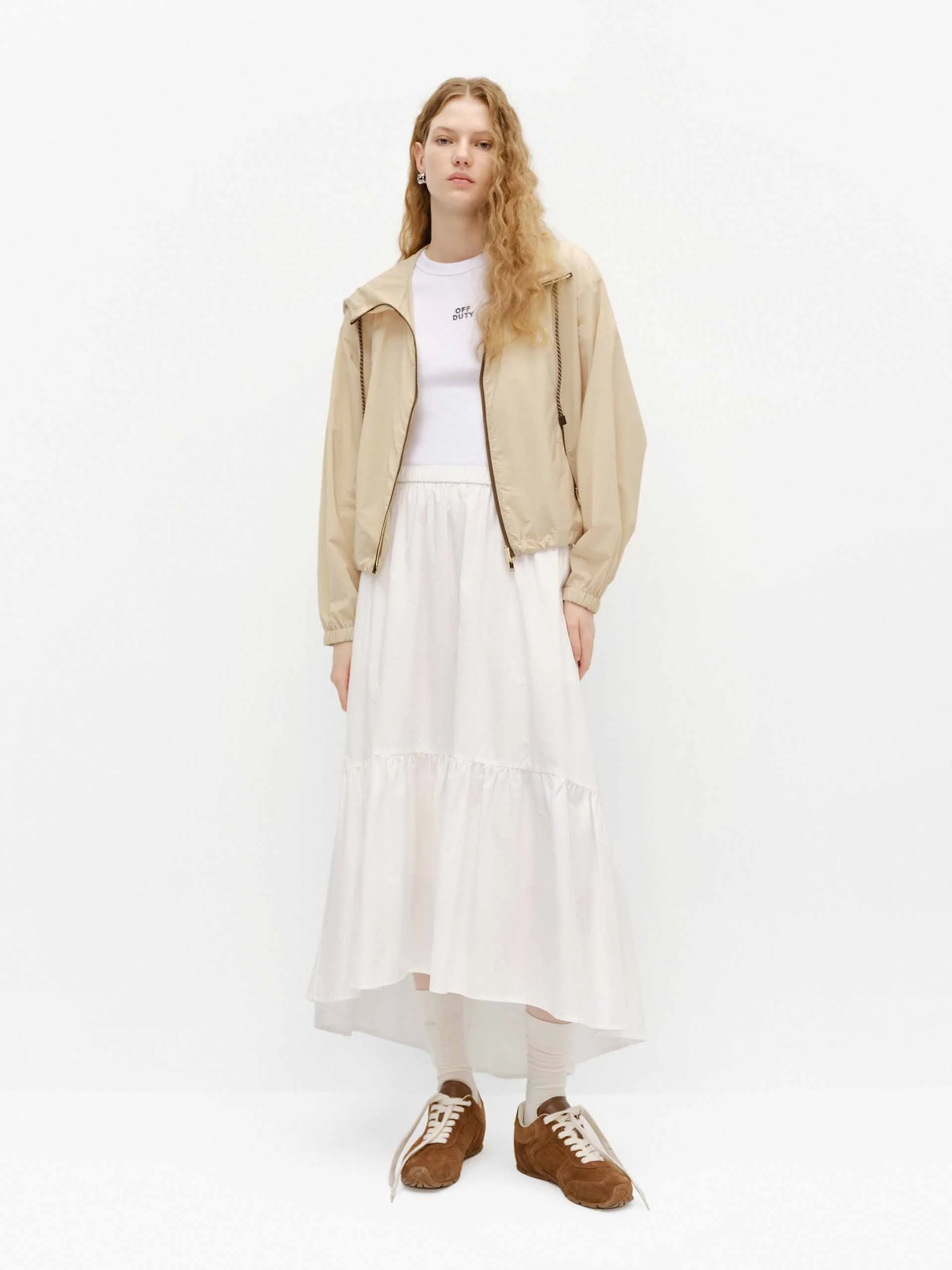 Hooded Detail Parka Jacket - Image 6
