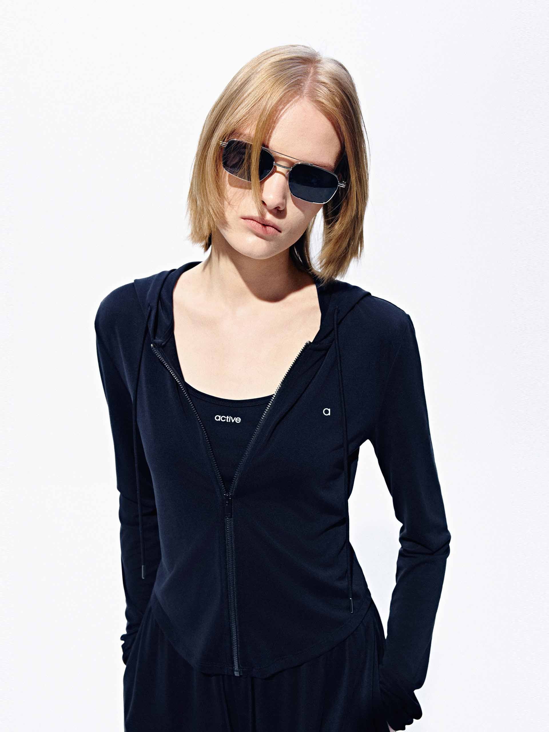Hooded Jacket with Tank