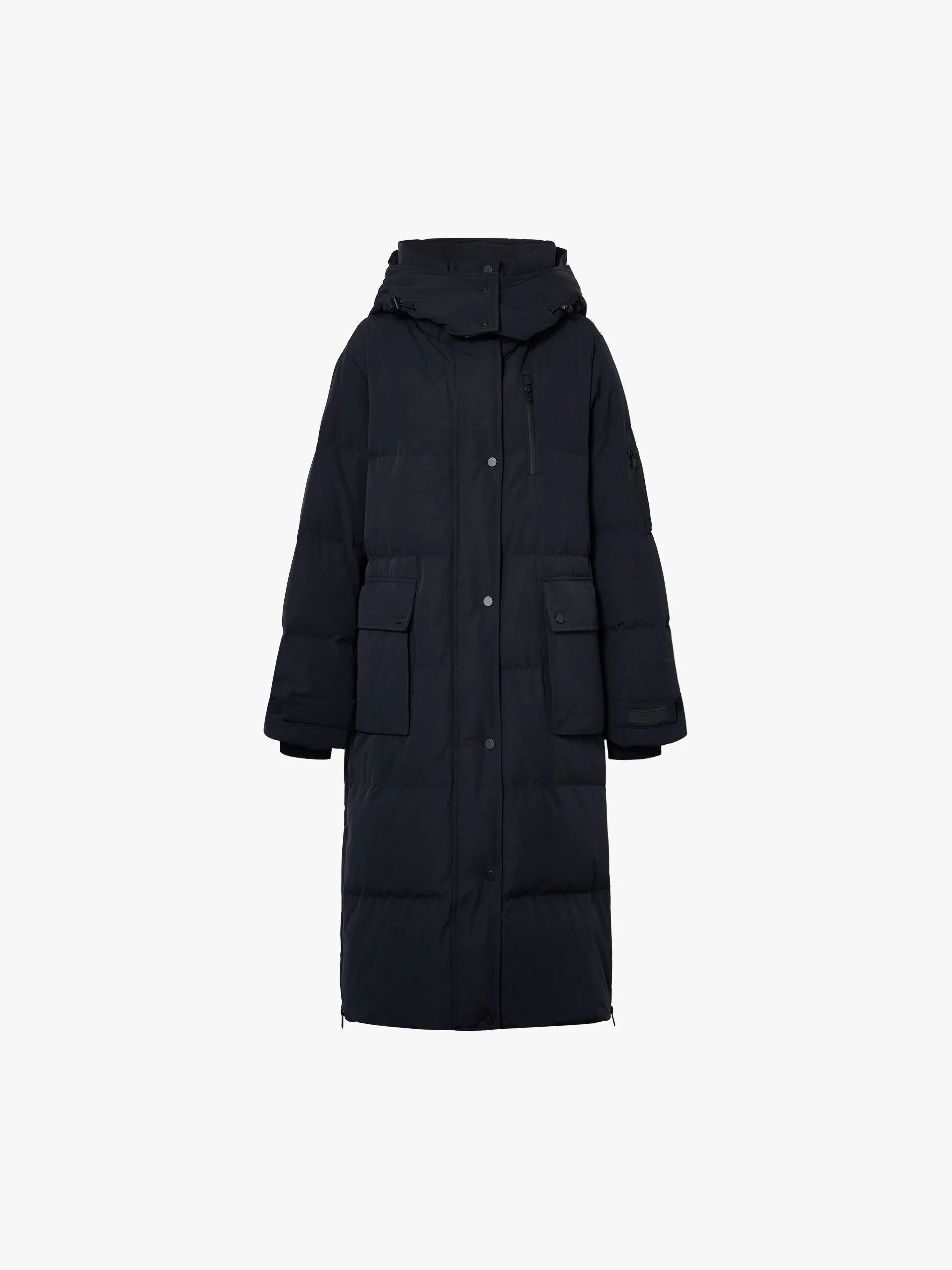Hooded Quilted Down Coat - Image 13