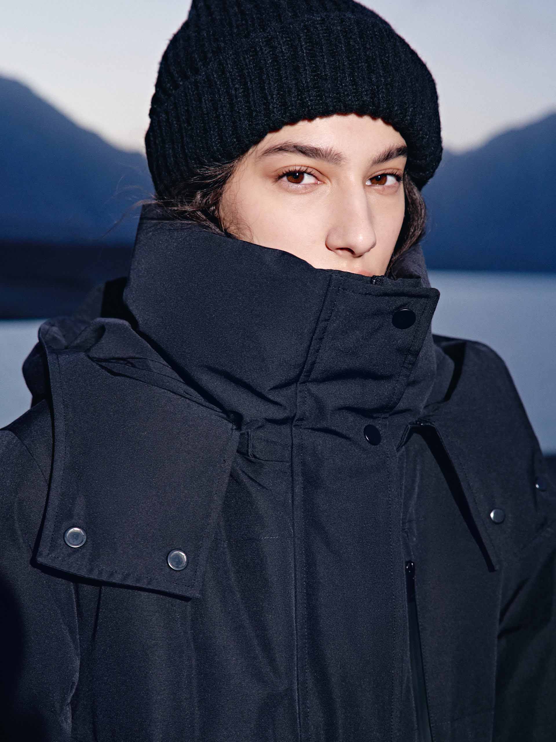 Hooded Quilted Down Coat - Image 15