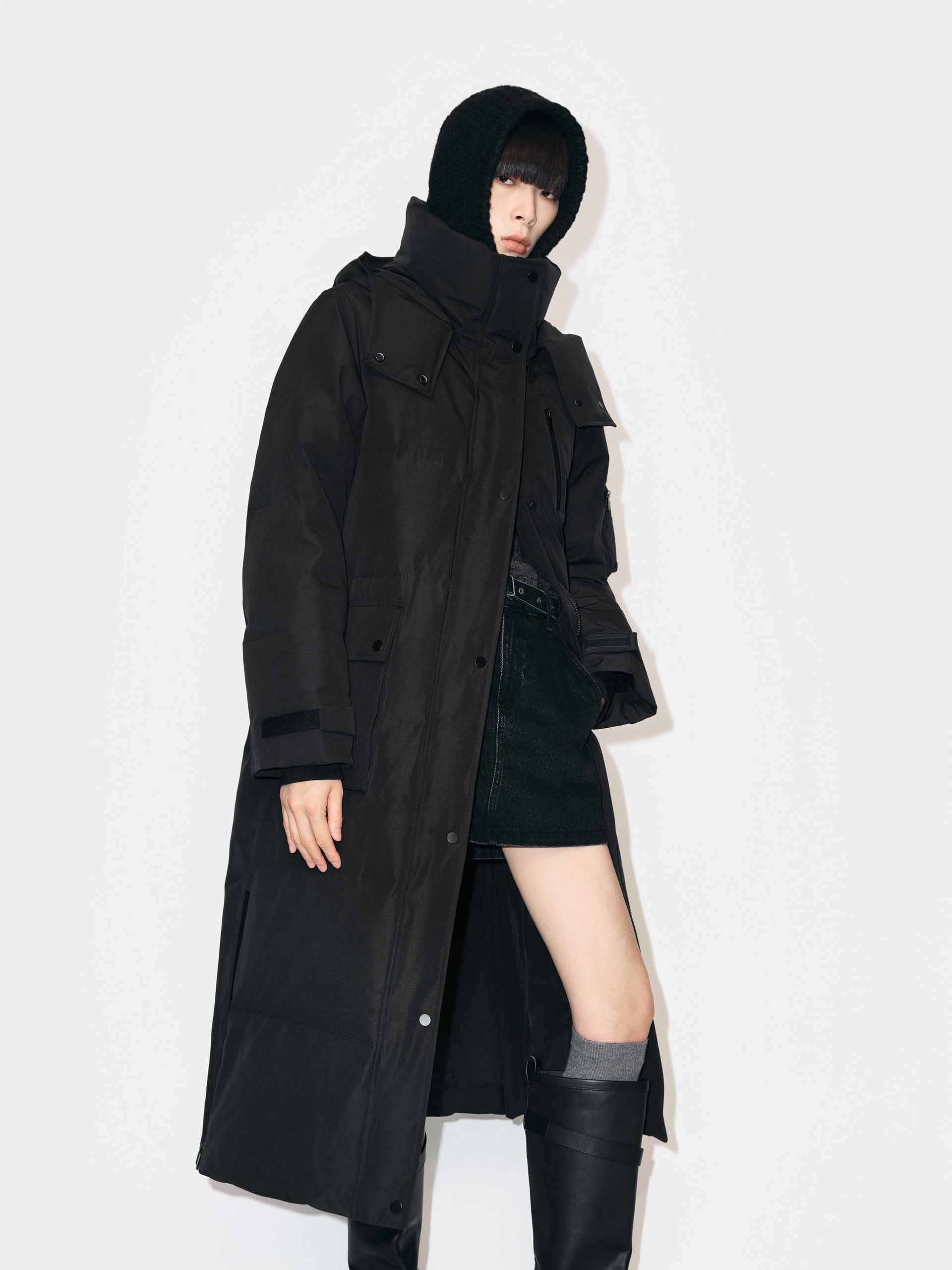 Hooded Quilted Down Coat - Image 16