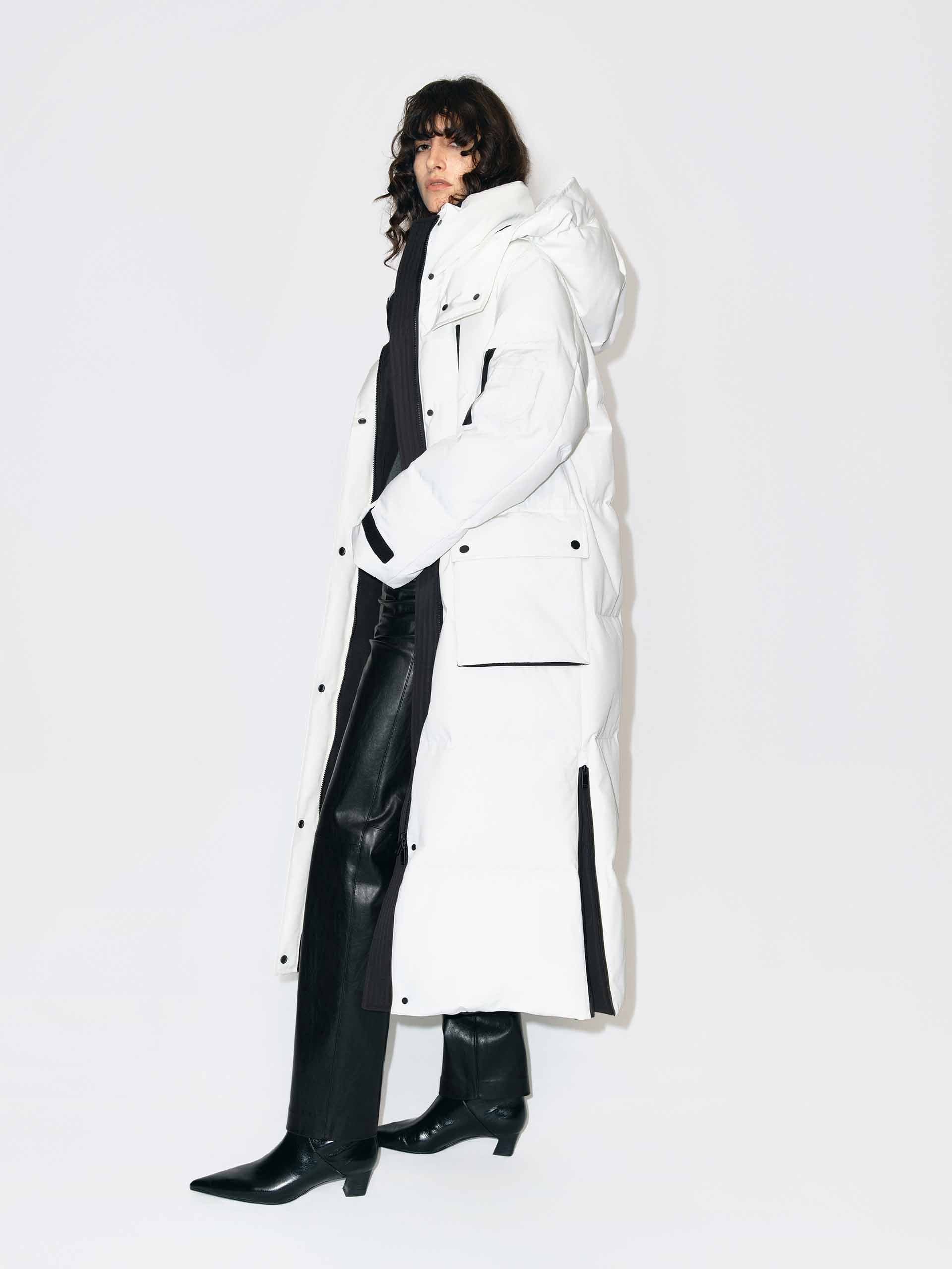 Hooded Quilted Down Coat - Image 3