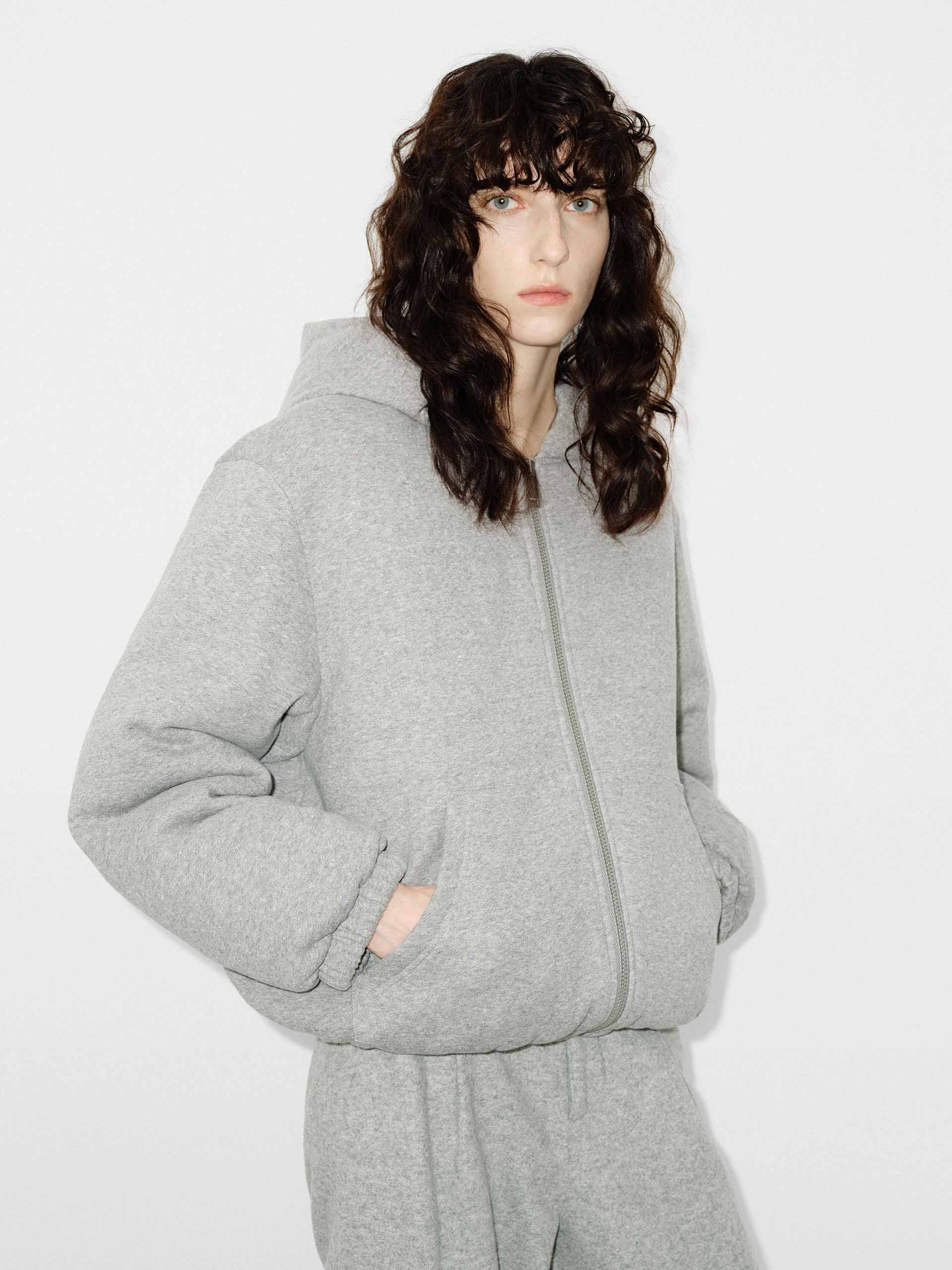 Hooded Quilted Down Jacket - Image 6