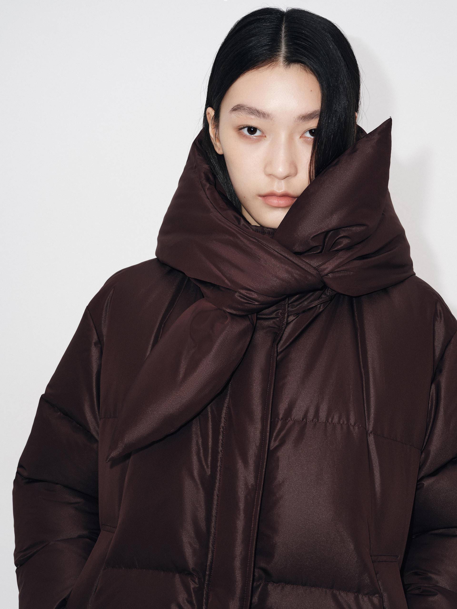 Hooded Quilted Down Jacket - Image 10