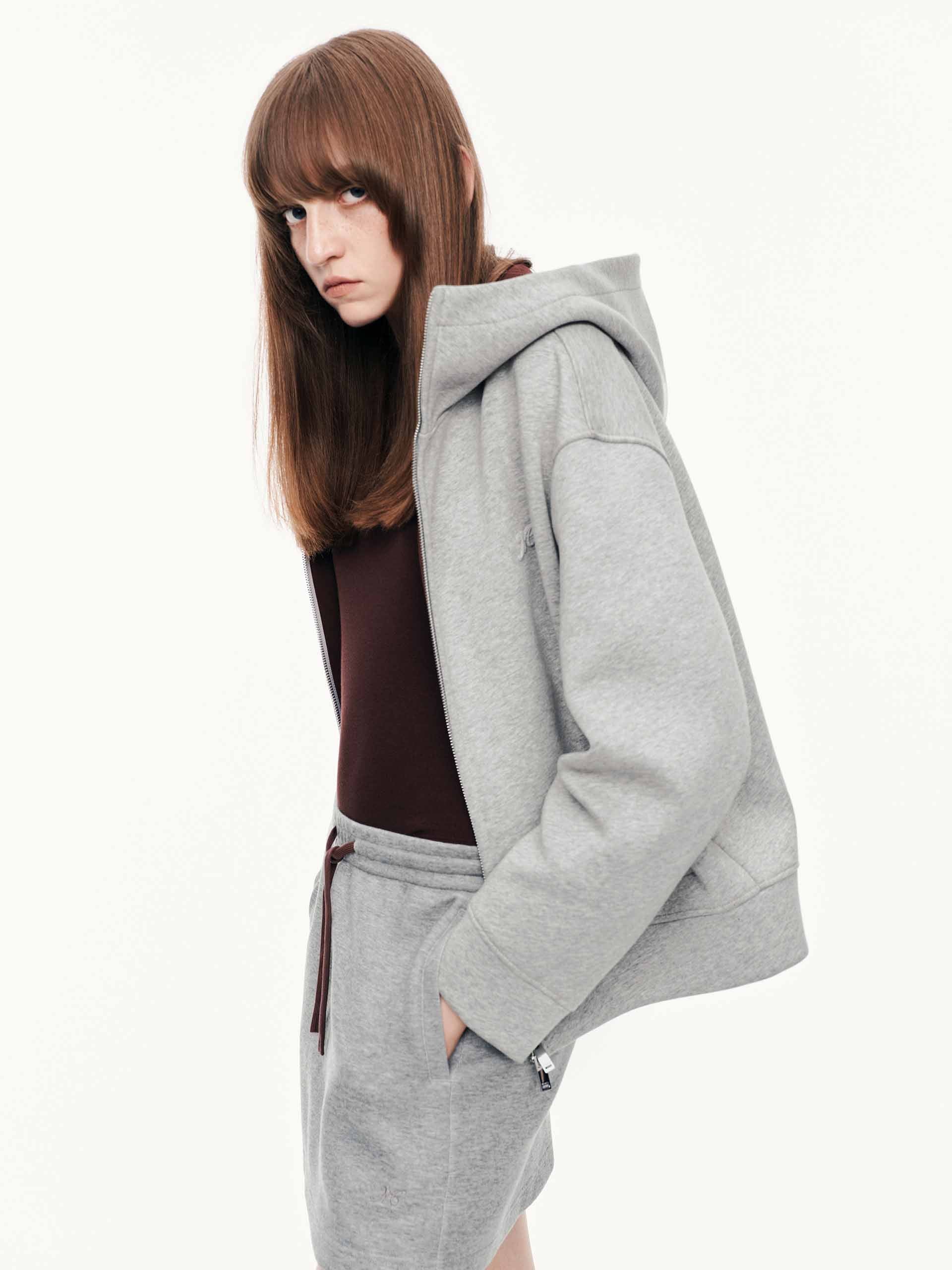 Hooded Zipper Jacket - Image 3