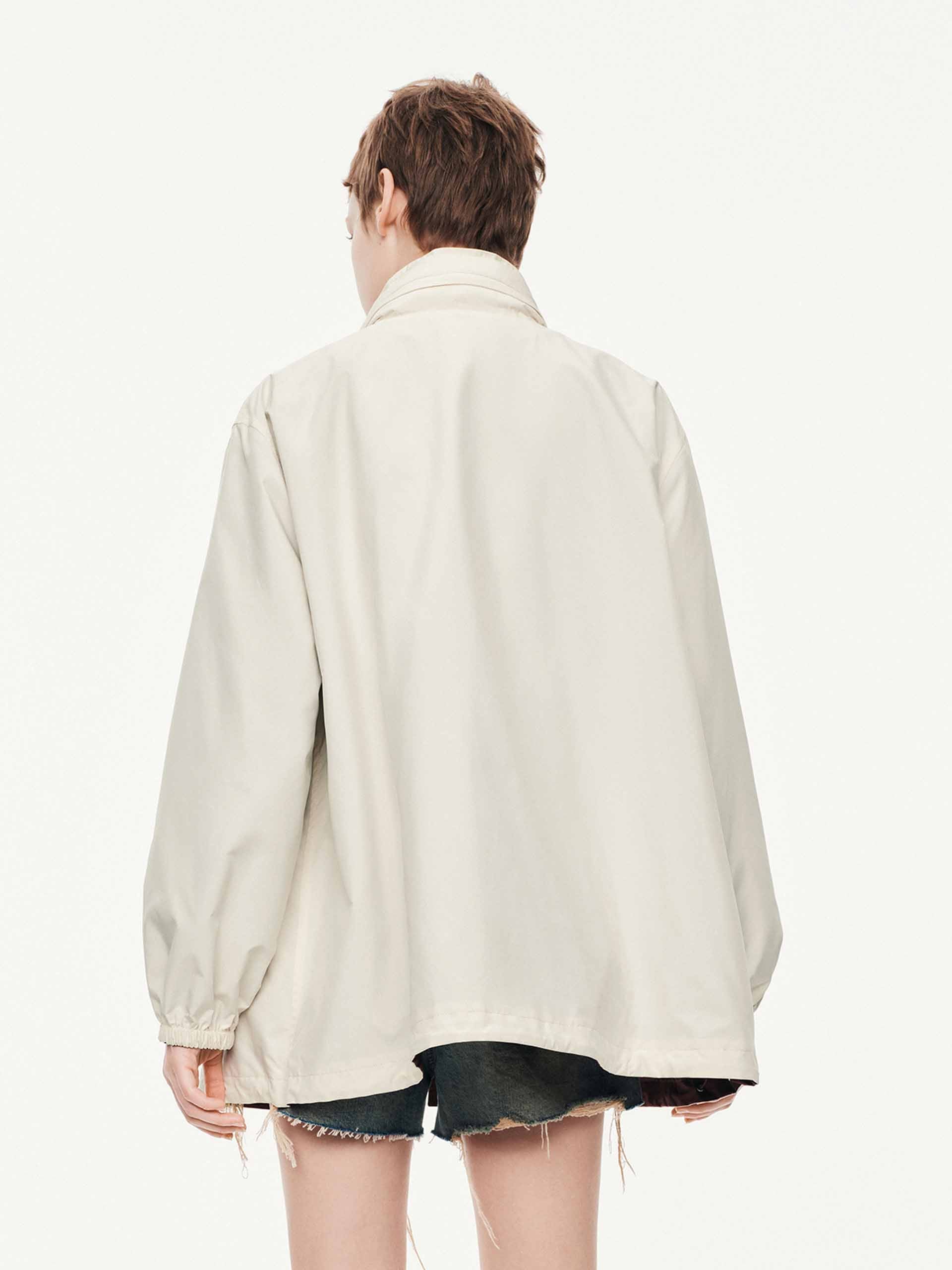 Hooded Zipper Coat-a - Image 6