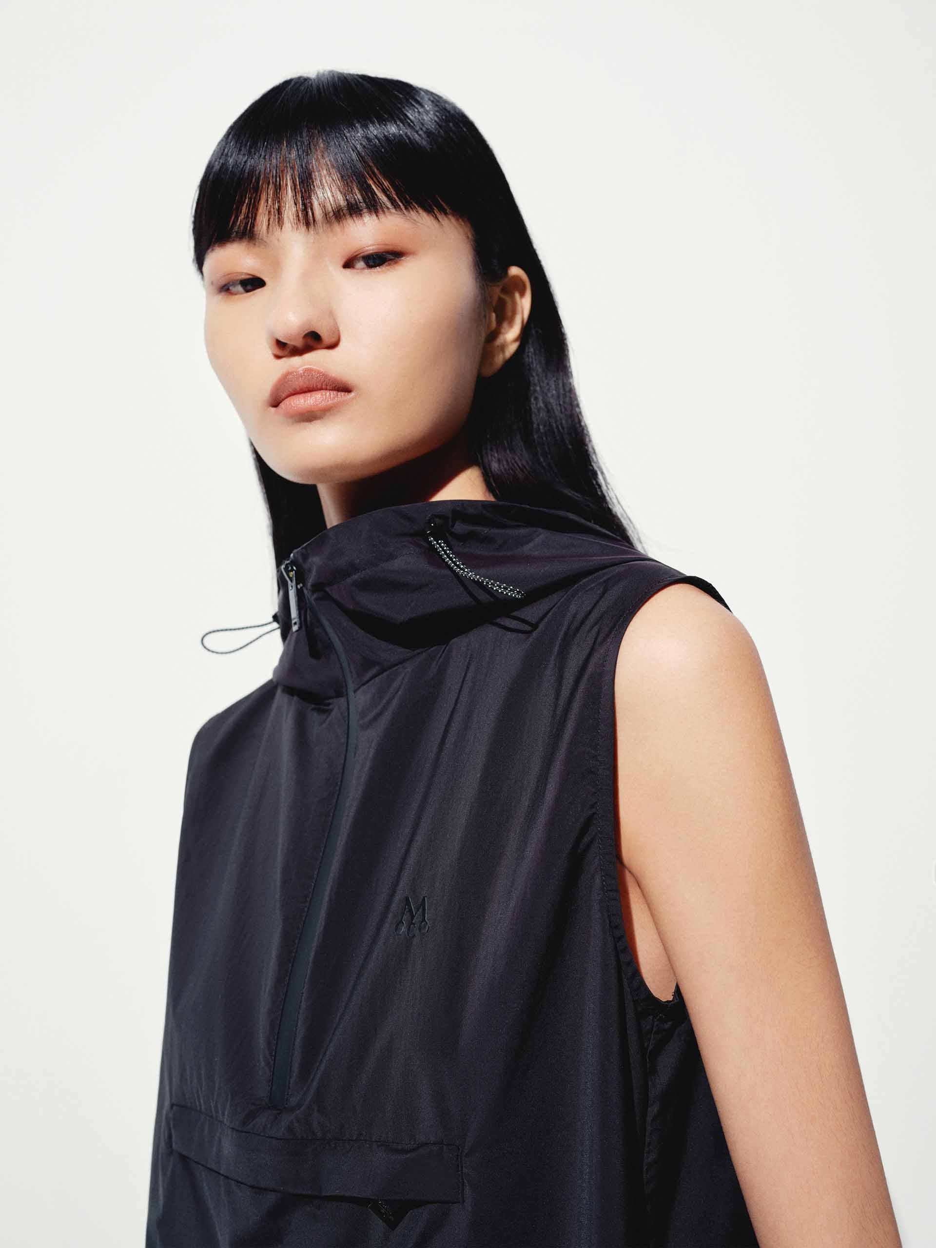 Hoodie Drawstring Sleeveless Dress - Image 15