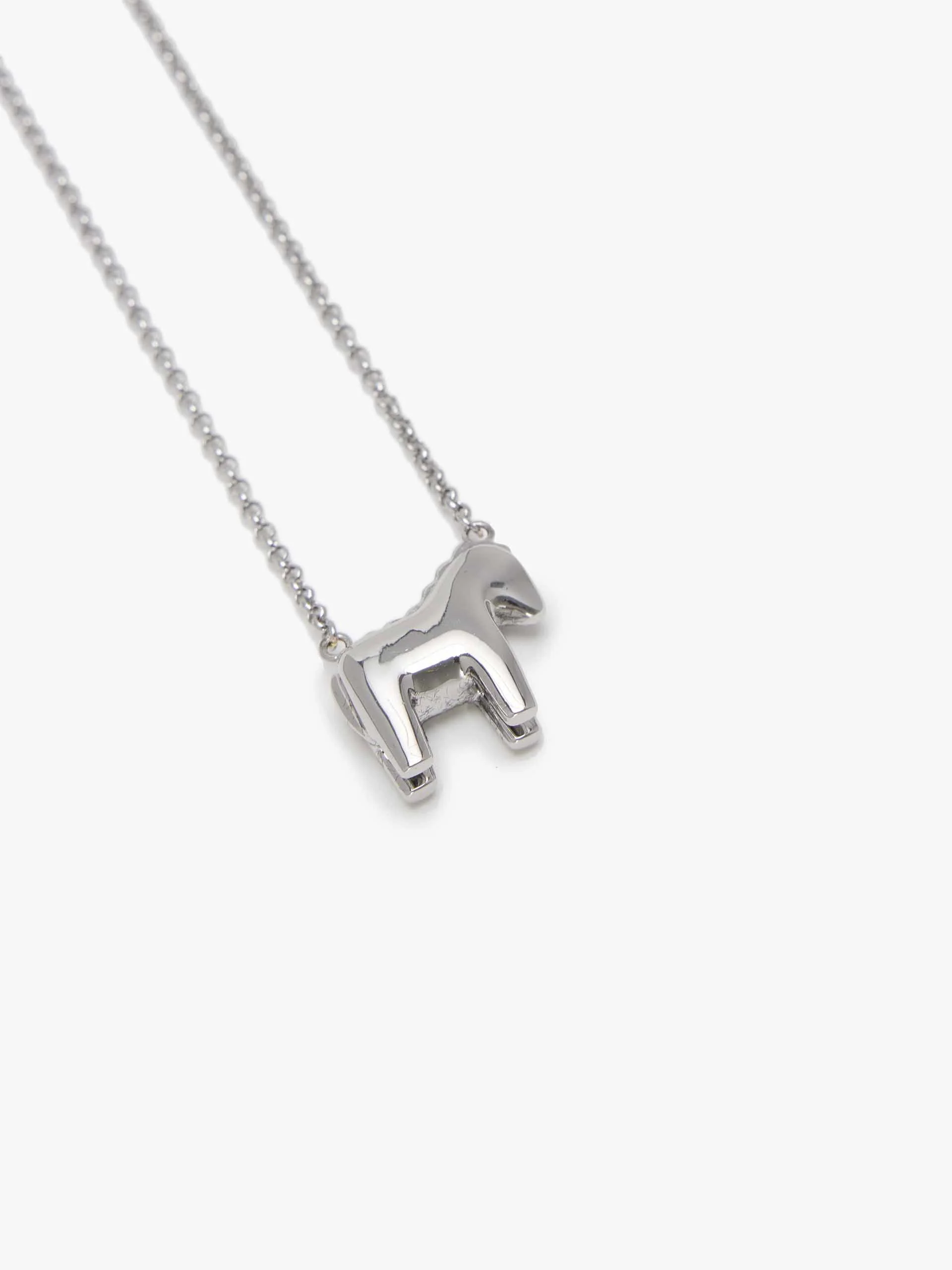 Horse Pattern Pendant Necklace - Image 9