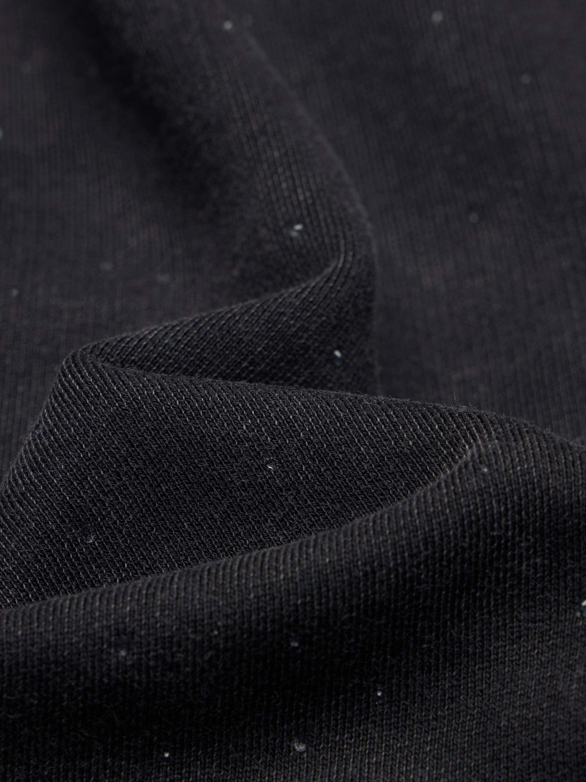Hotfix Rhinestone Cotton Sweatshirt - Image 11