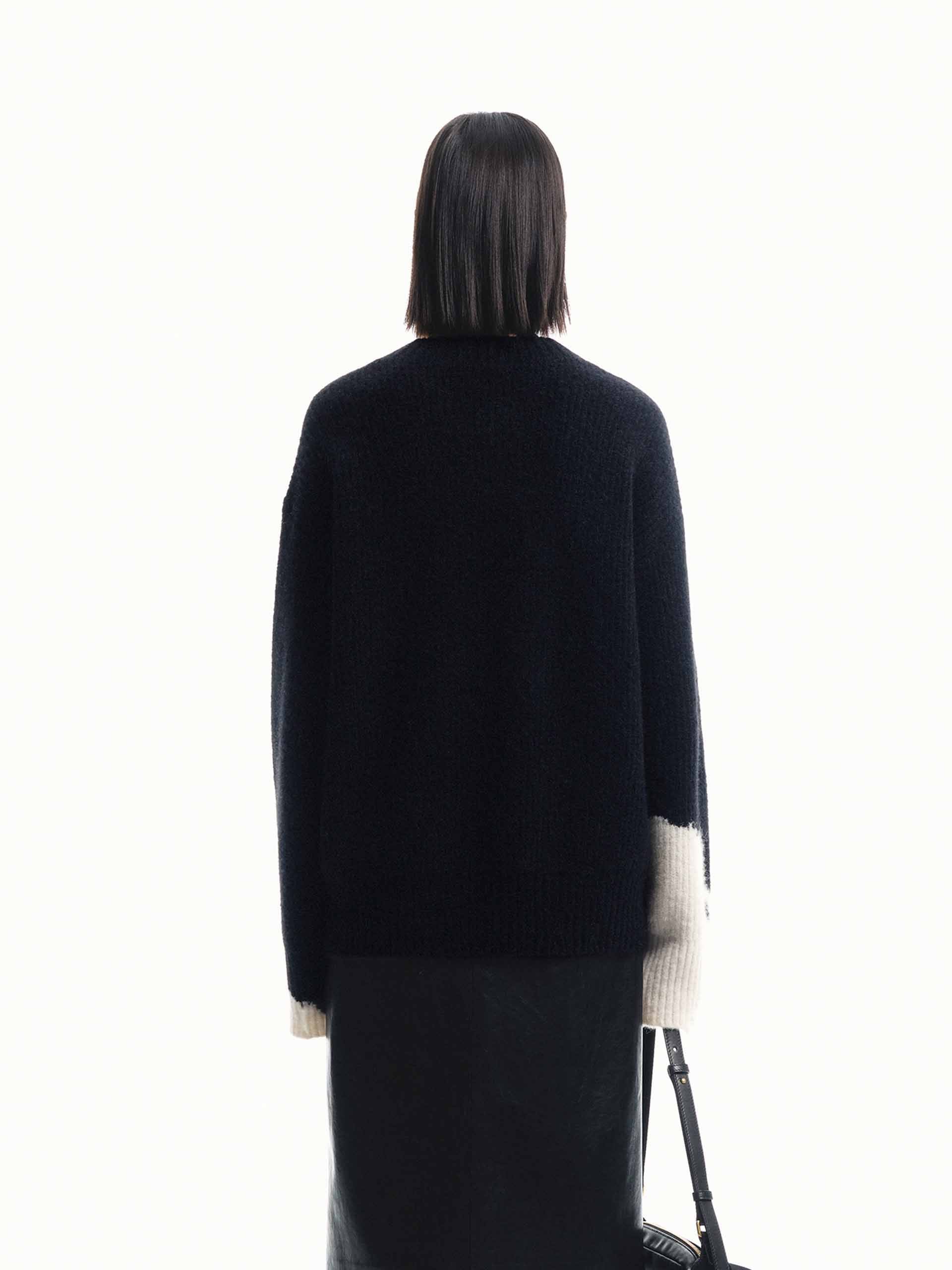 Include Alpaca Loose Sweater - Image 4