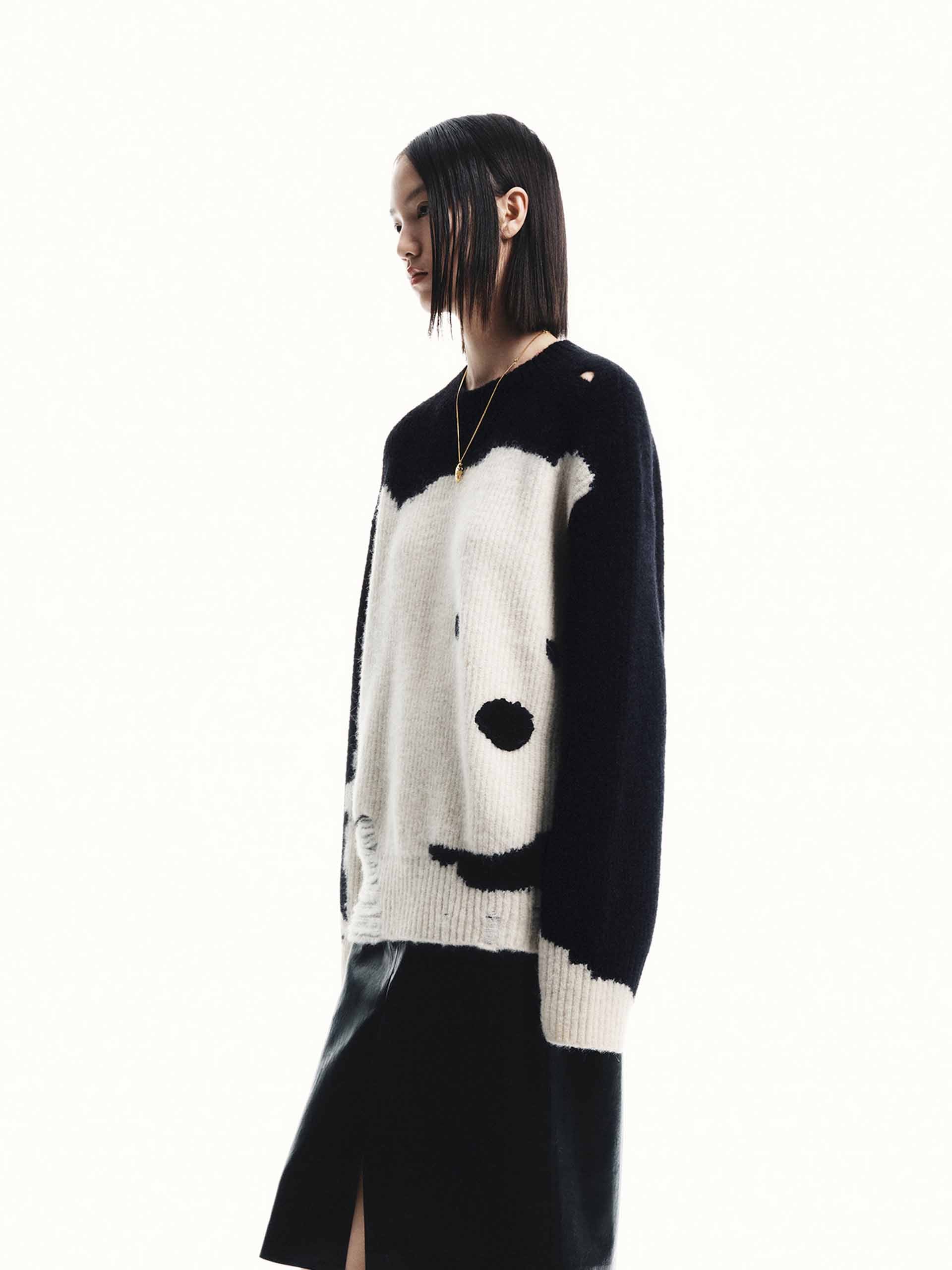 Include Alpaca Loose Sweater - Image 5