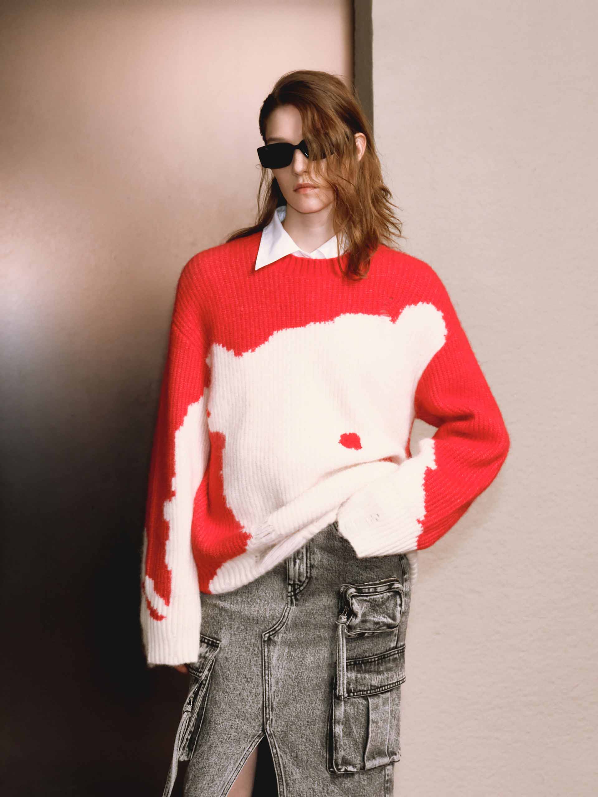 Include Alpaca Loose Sweater - Image 7