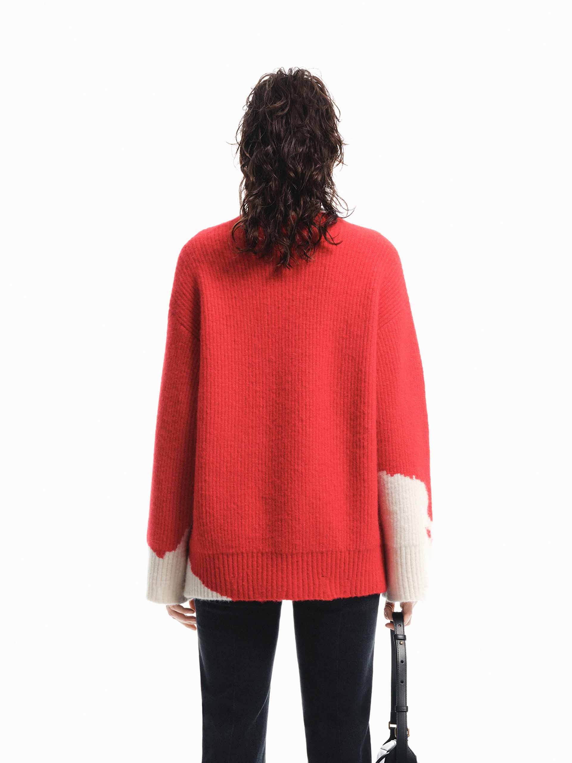 Include Alpaca Loose Sweater - Image 9