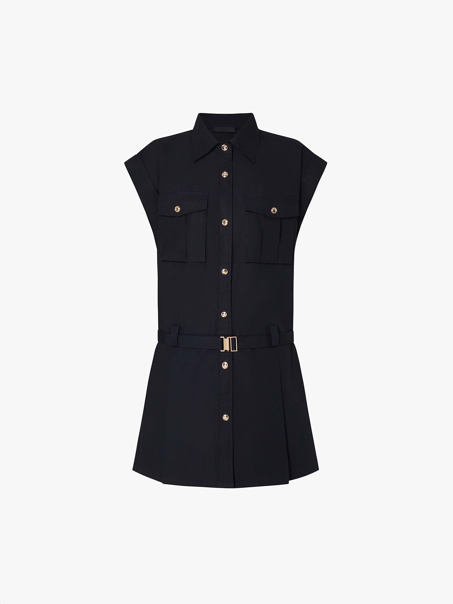Include Belt Cotton Dress - Image 13