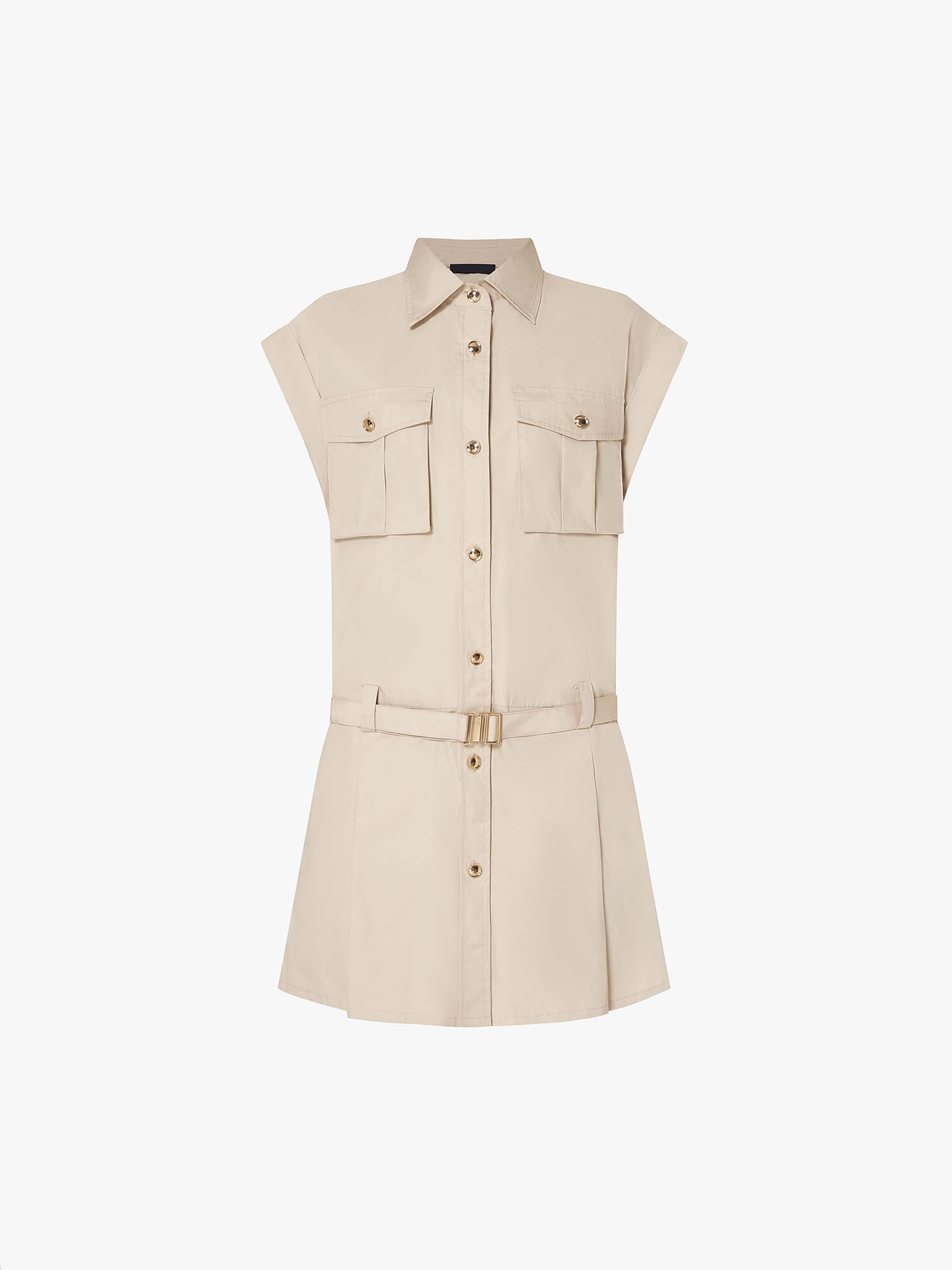Include Belt Cotton Dress - Image 5