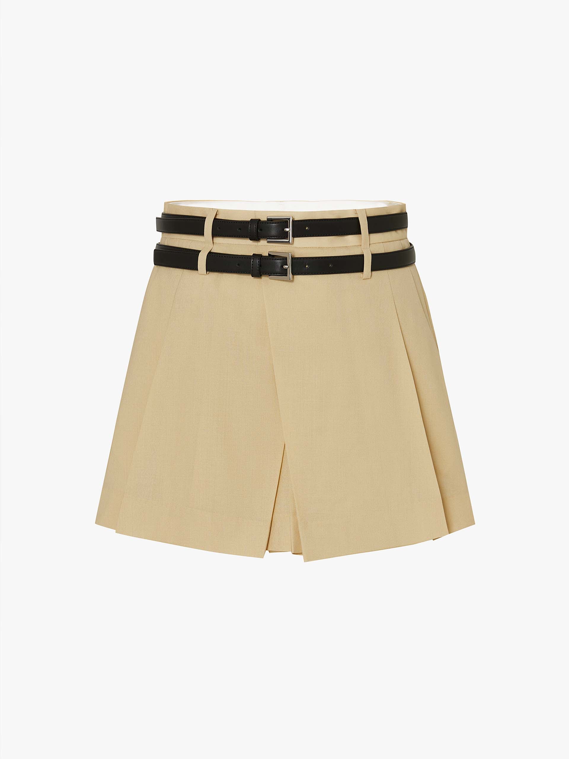Include Belt Pleated Skort - Image 5