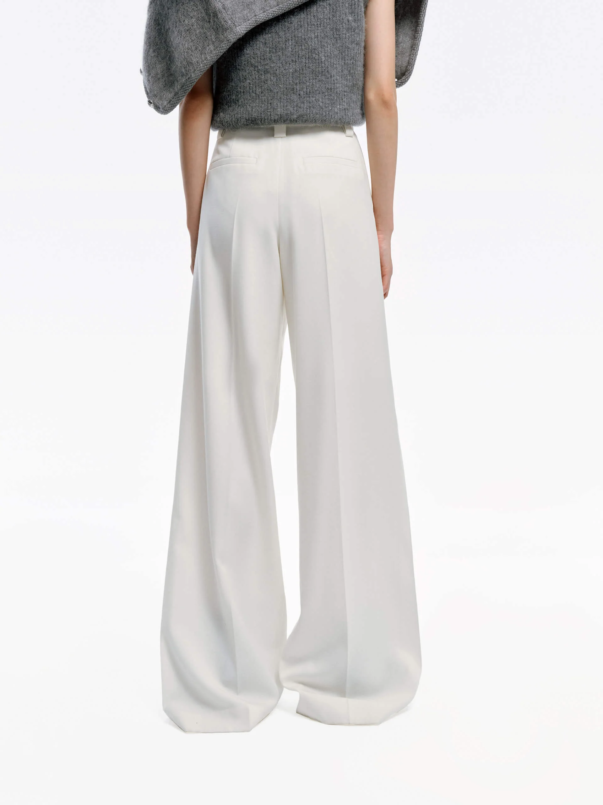 Include Belt Wide Leg Pants - Image 12