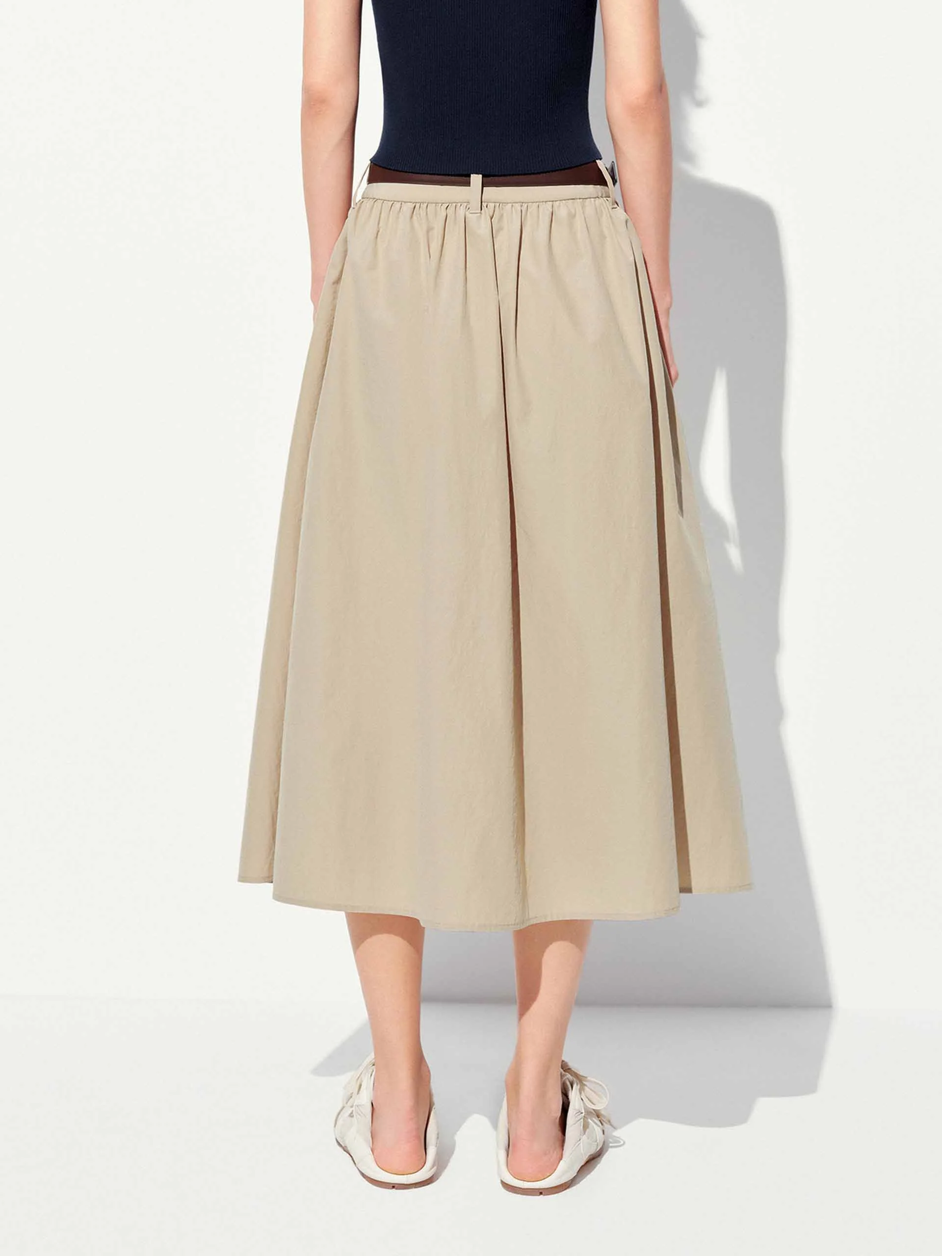 Include Belted A-line Skirt - Image 10