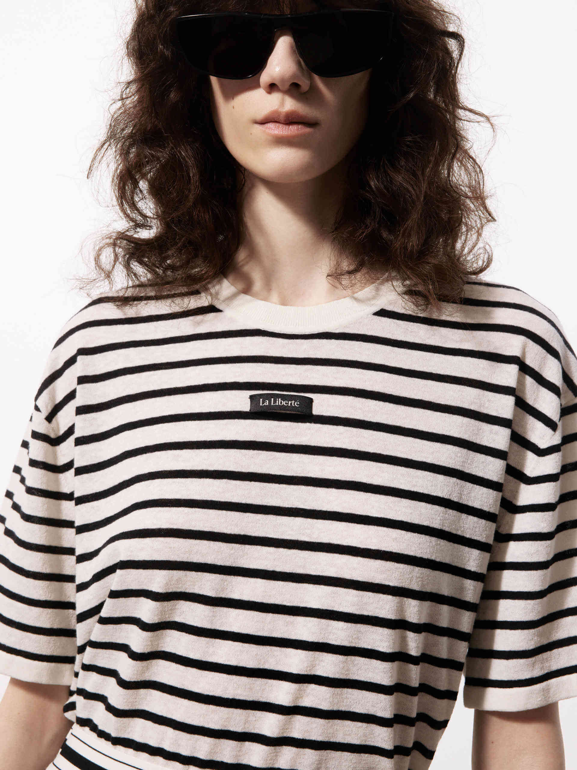 Include Linen Striped T-shirt - Image 3