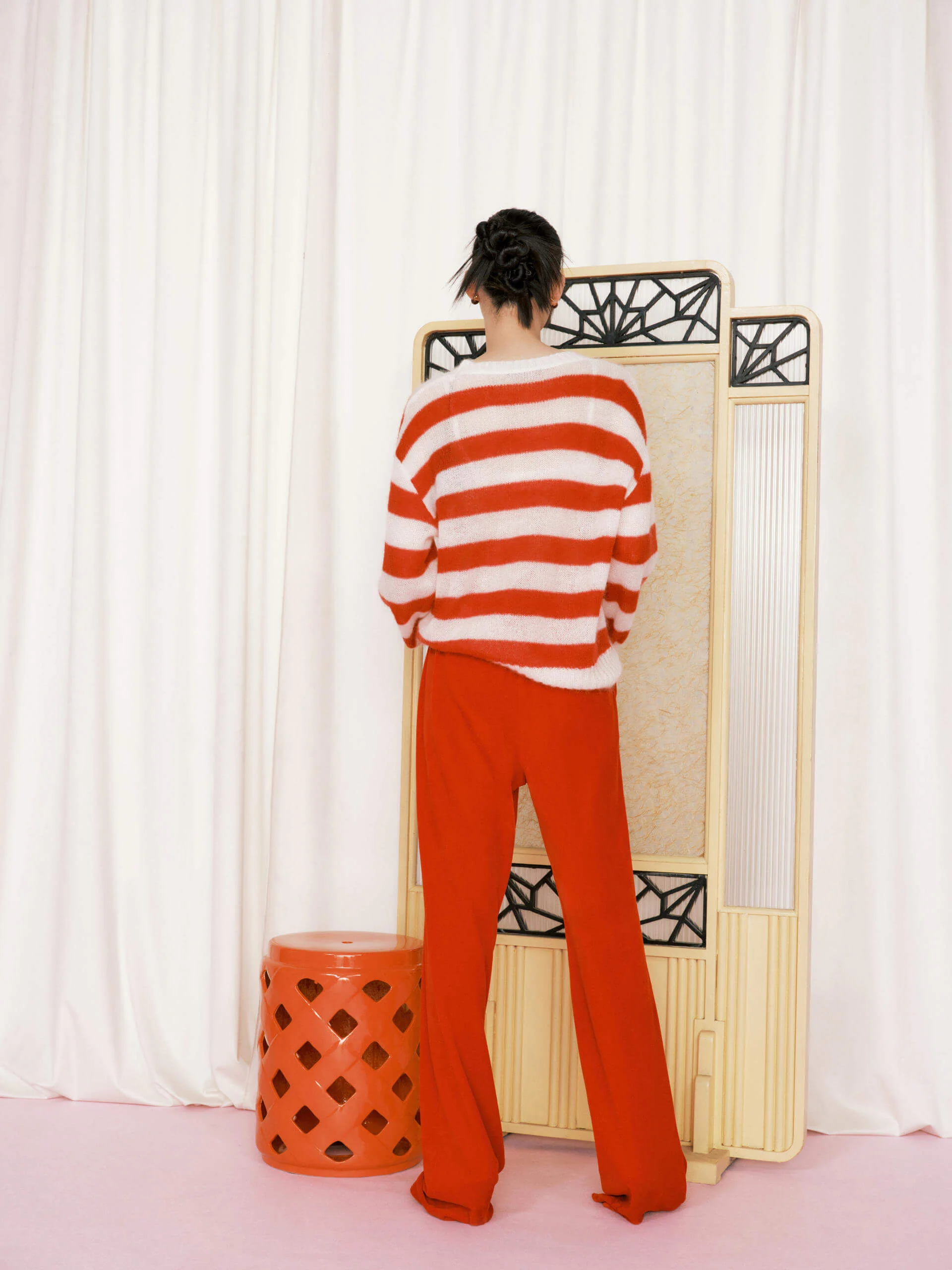 Include Mohair Striped Sweater - Image 8