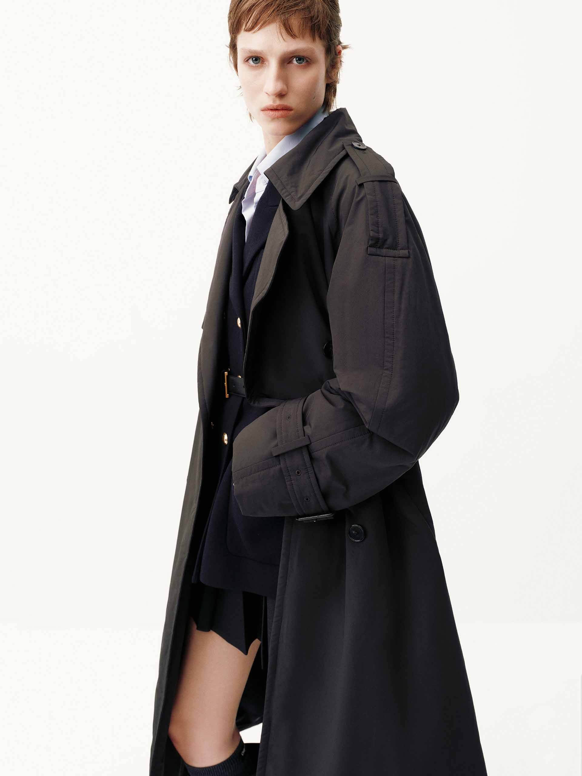 Include Scarf Long Down Jacket - Image 8