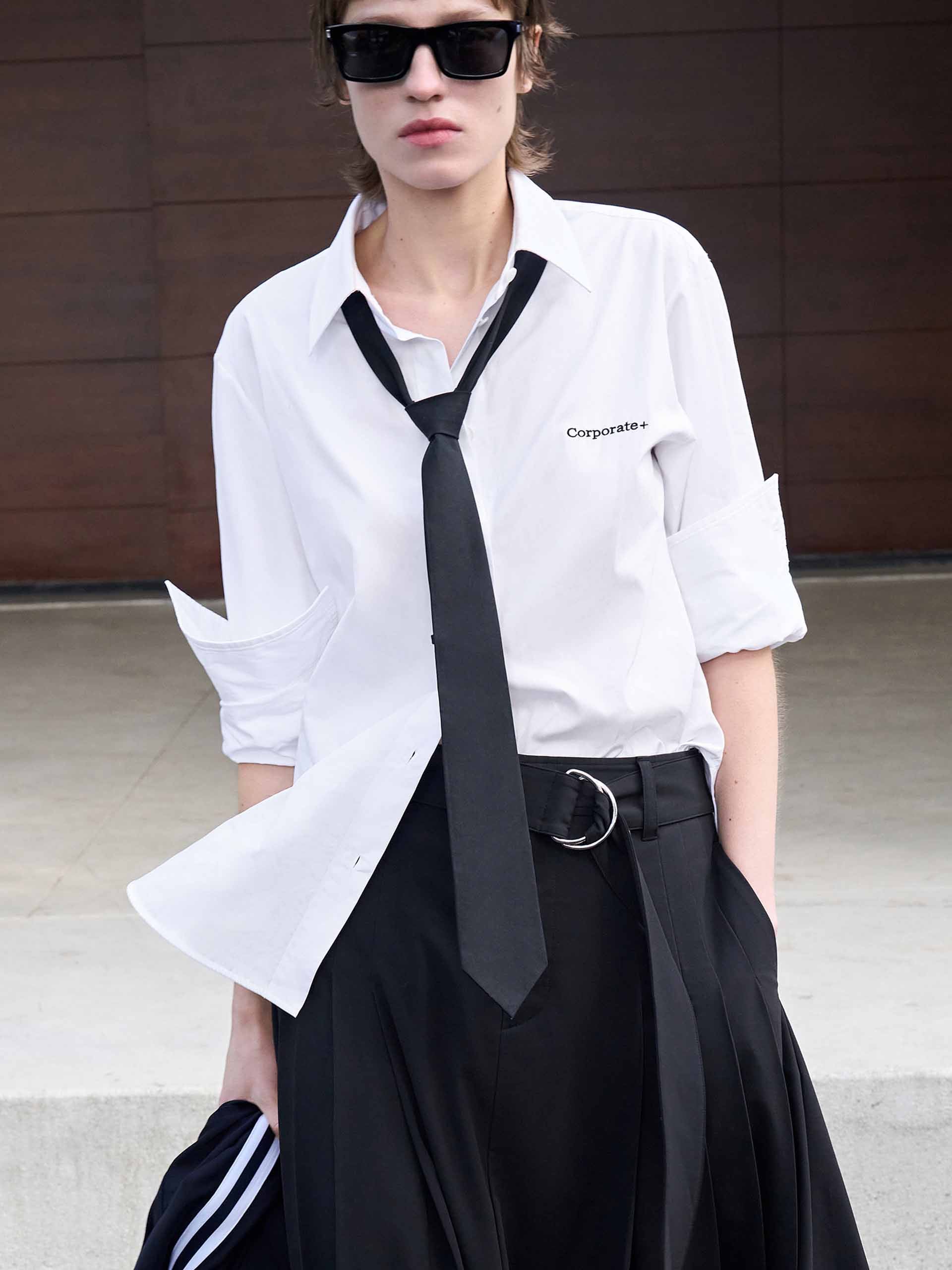 Include Tie Cotton Shirt - Image 10