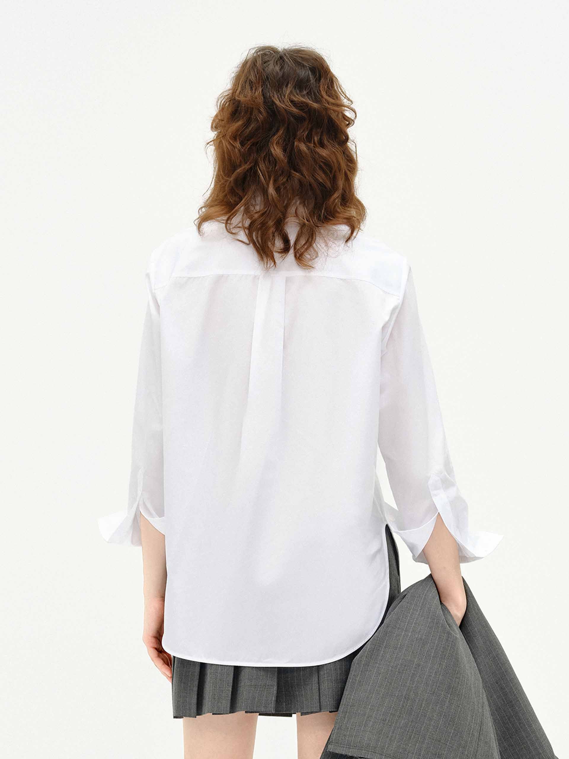 Include Tie Cotton Shirt - Image 15