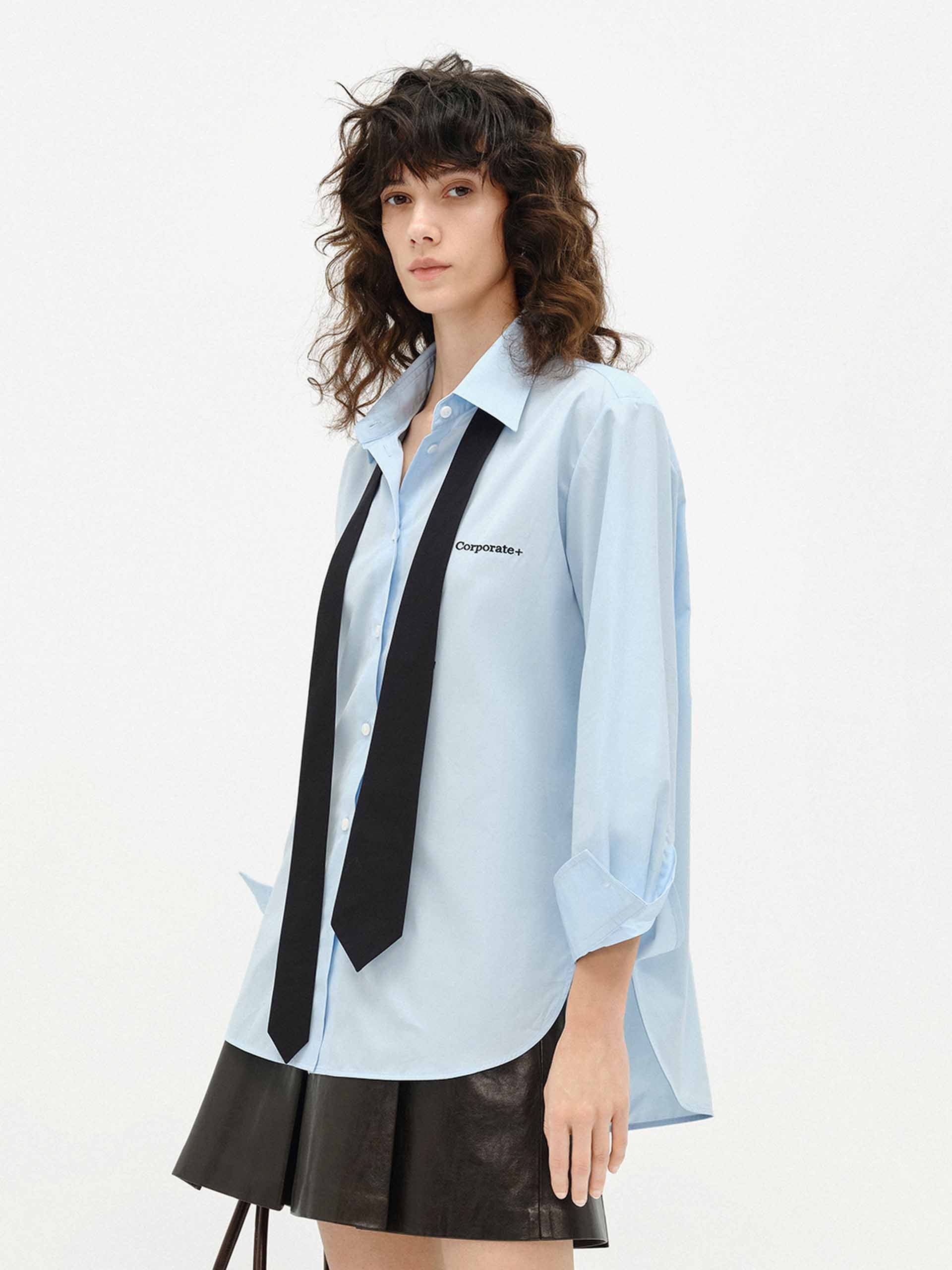 Include Tie Cotton Shirt - Image 8