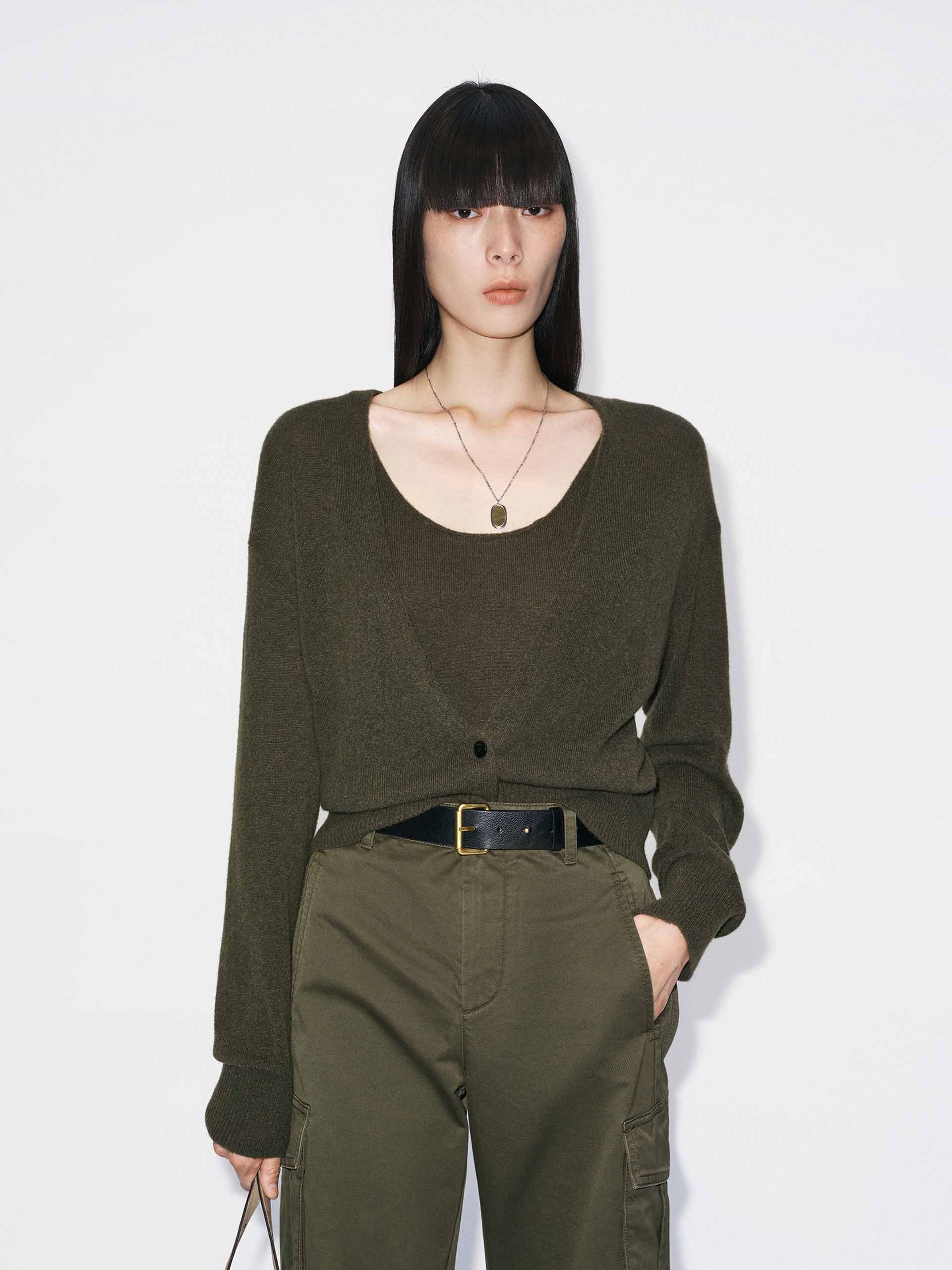 Included Cashmere Cardigan Set - Image 3