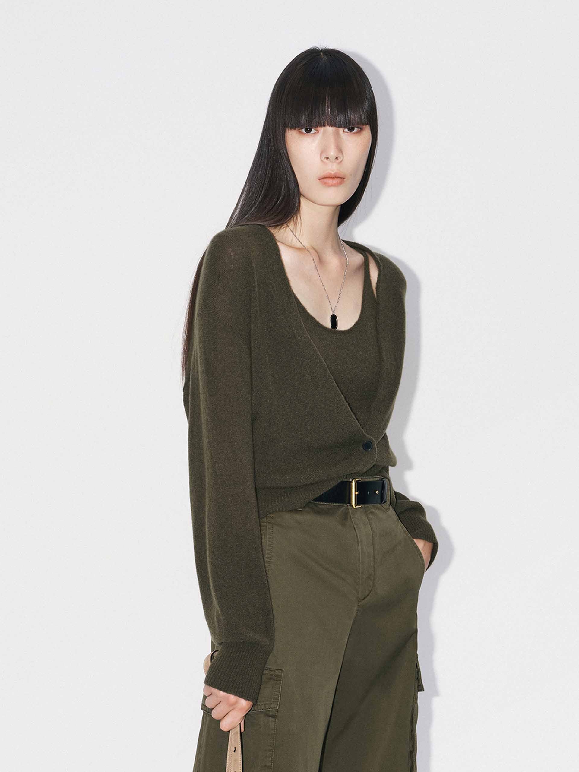 Included Cashmere Cardigan Set - Image 7