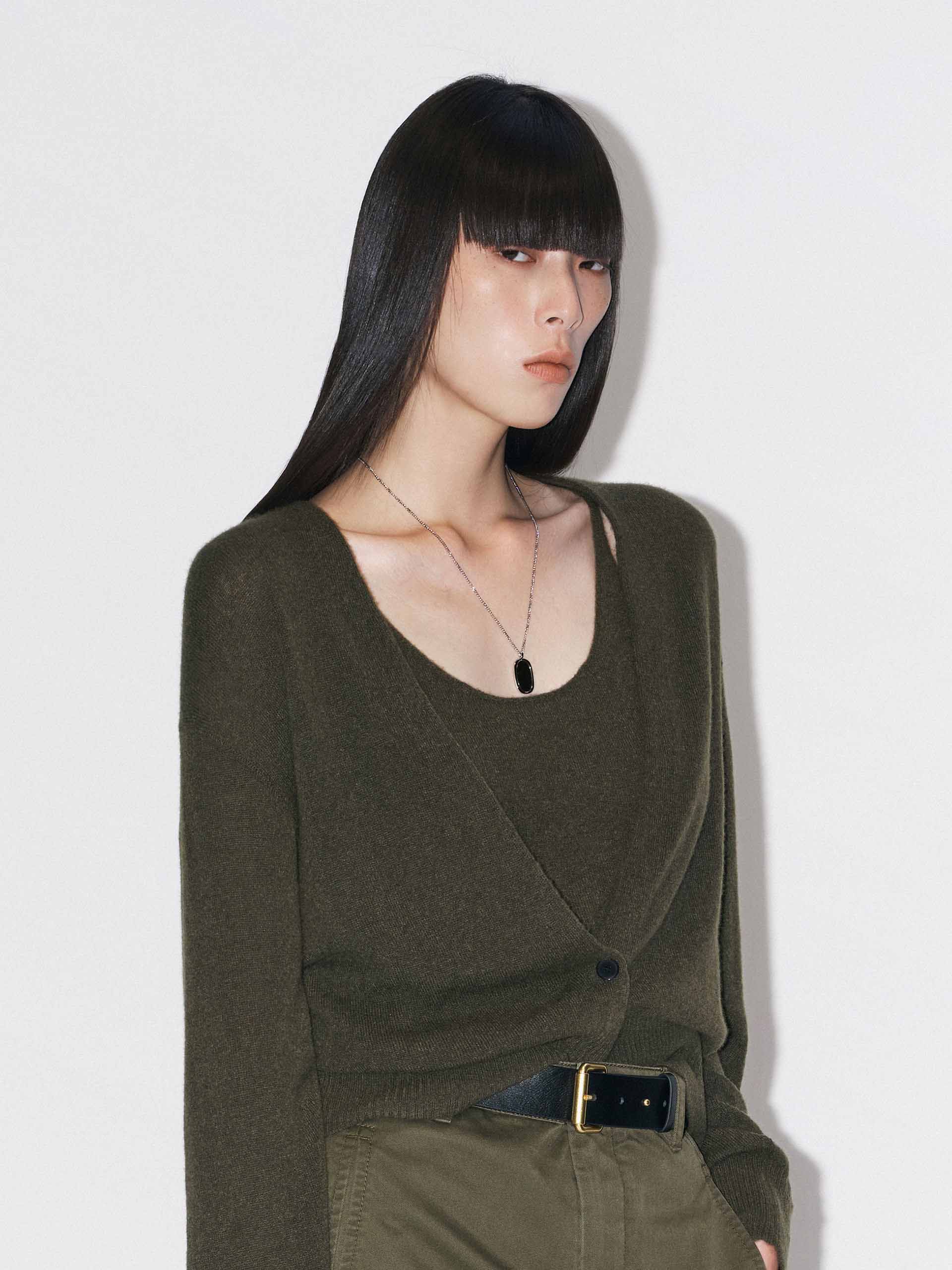 Included Cashmere Cardigan Set - Image 8