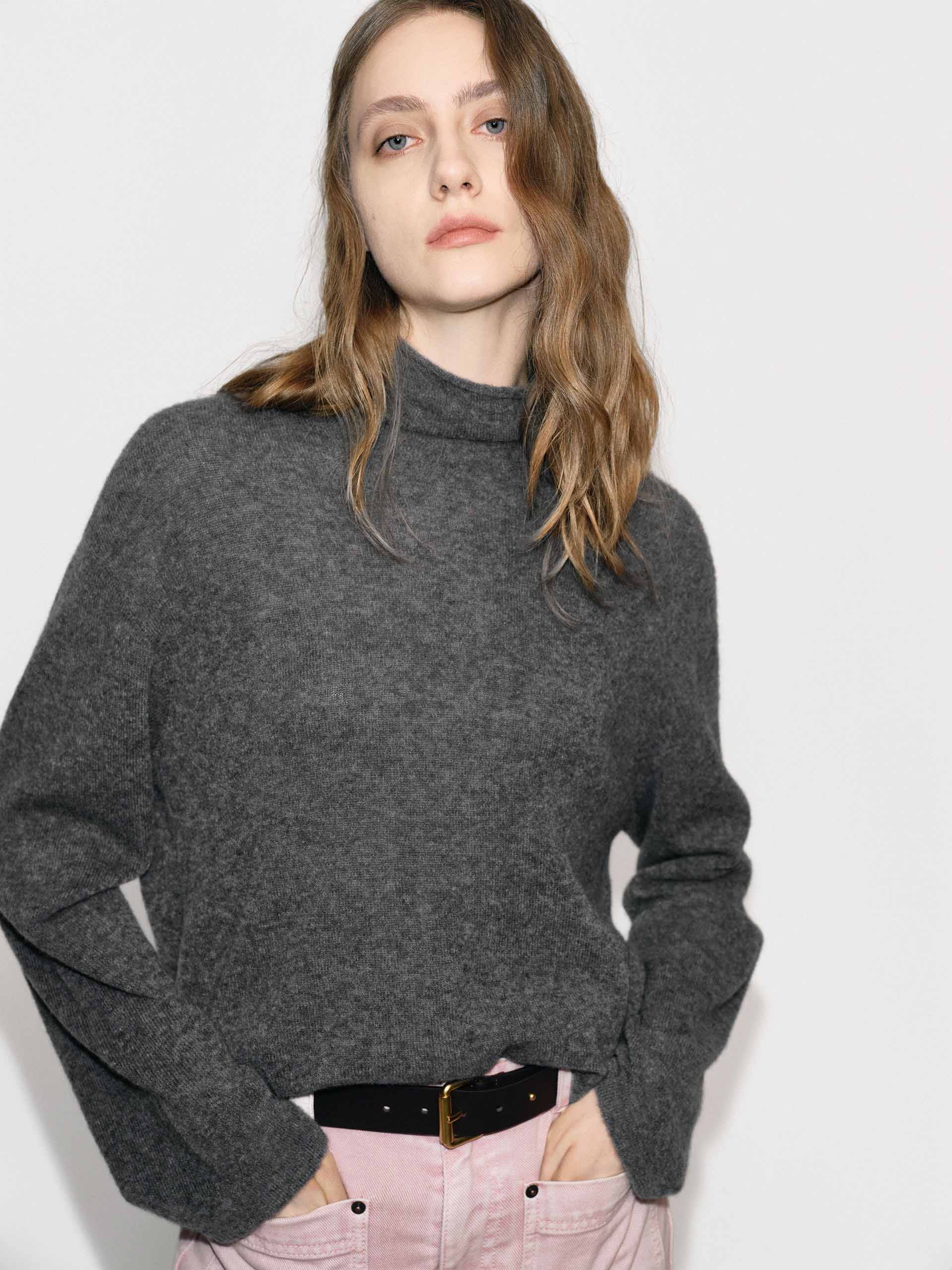 Included Cashmere Turtleneck Sweater - Image 7
