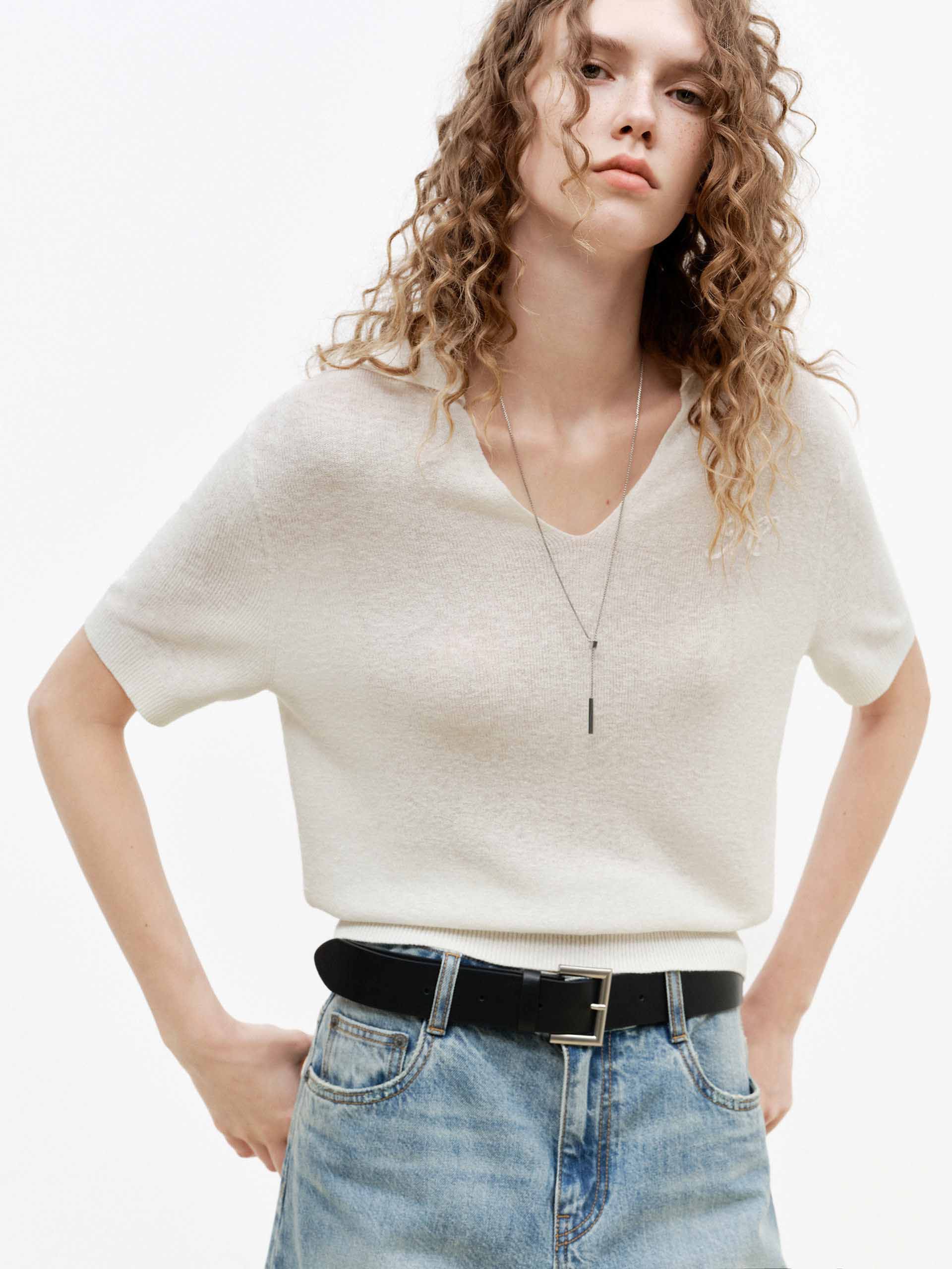 Included Linen Comfy Top