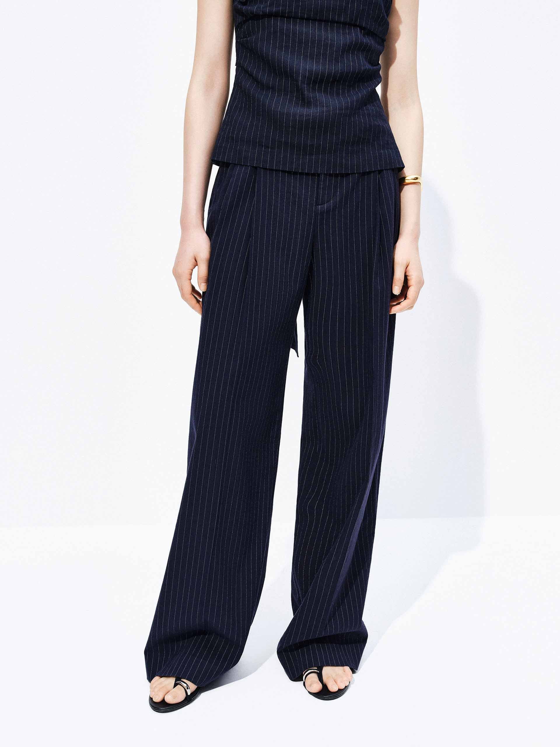 Included Linen Pinstripe Pants - Image 7