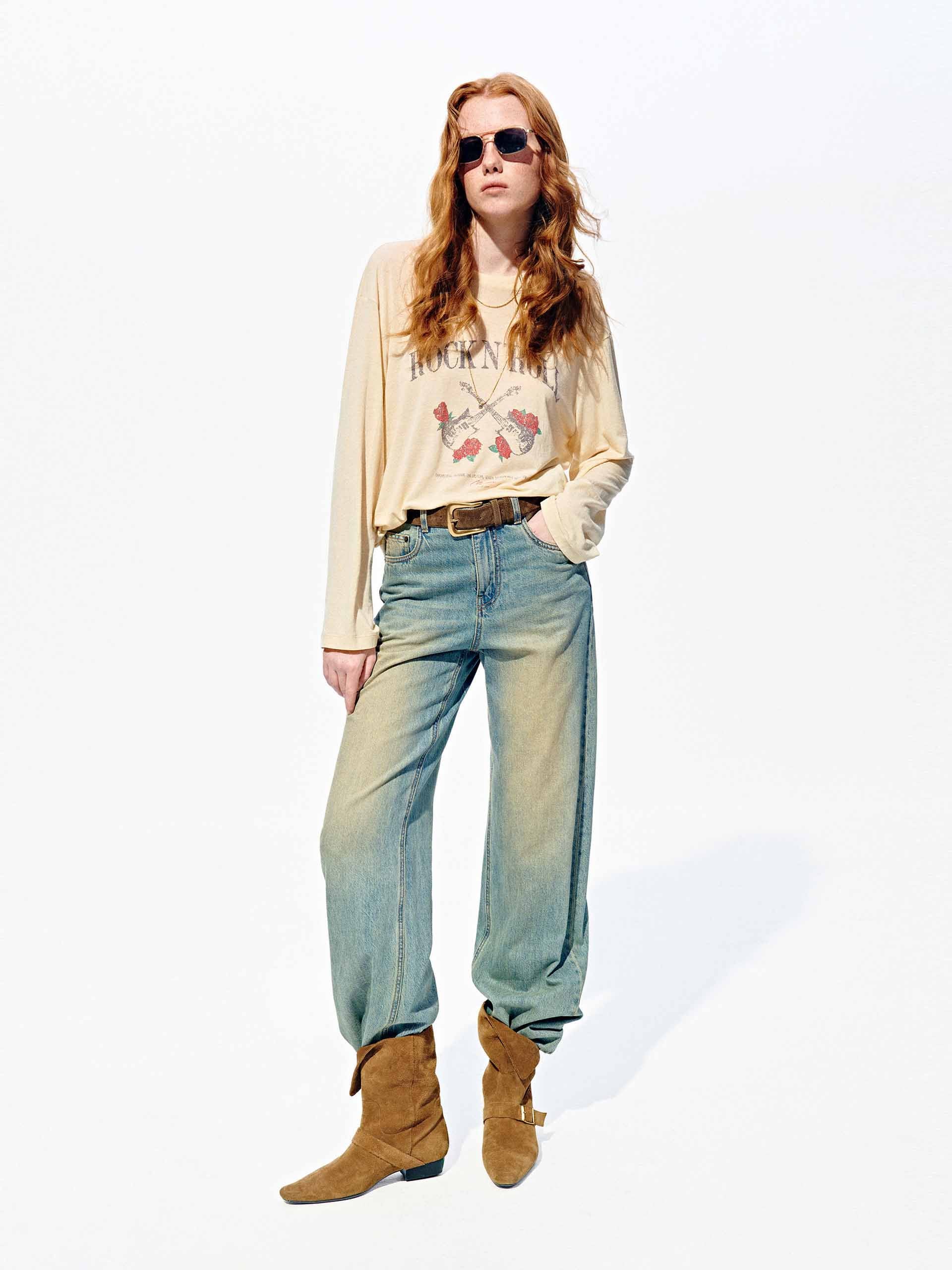 Included Linen Printed T-shirt - Image 8