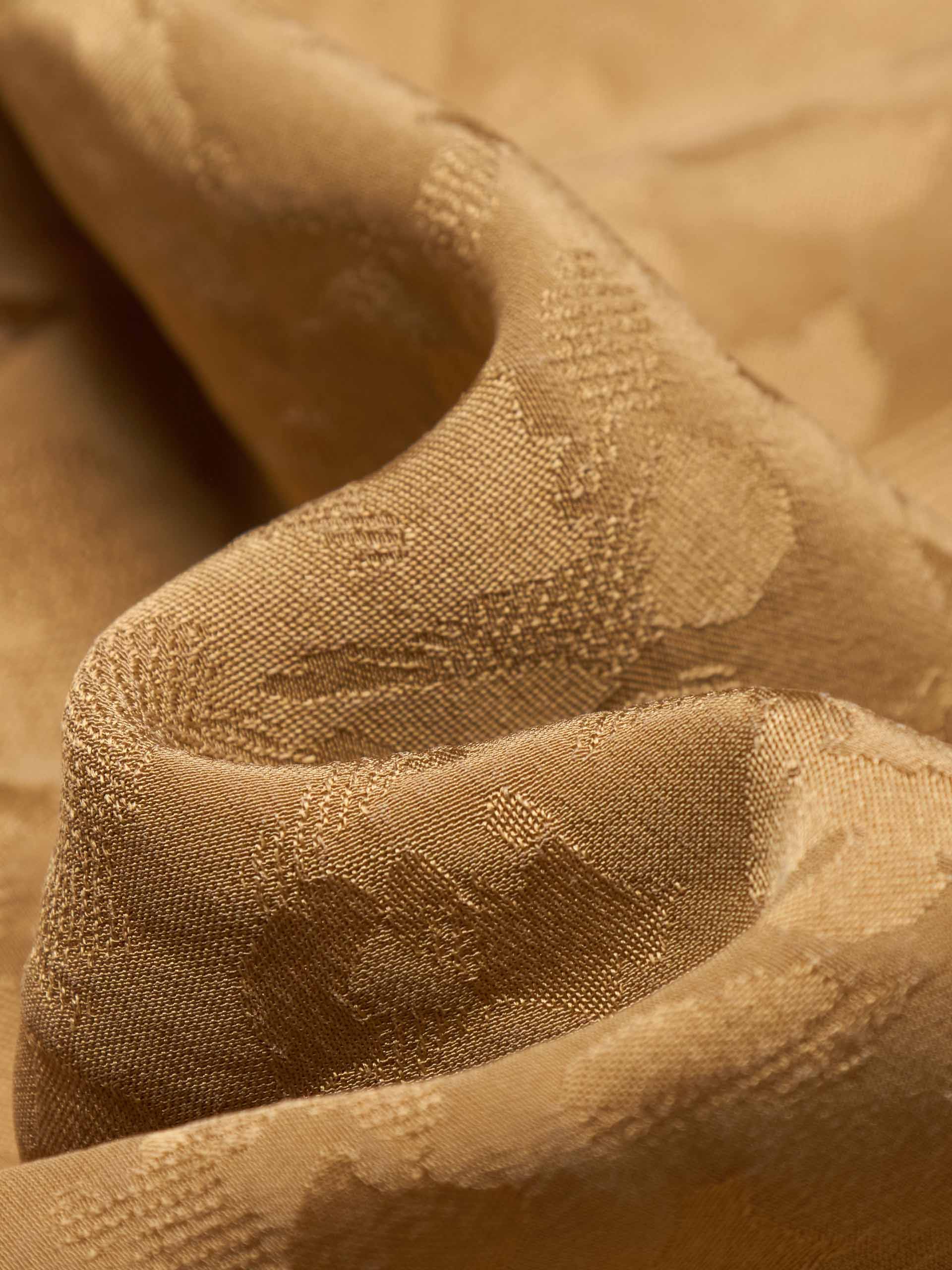 Jacquard Wrap V-neck Dress - Image 4