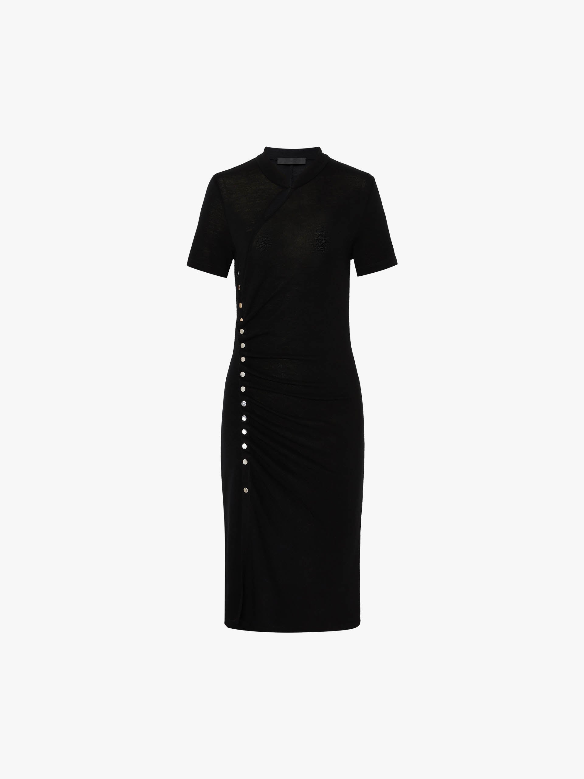 Knitted Wool Midi Dress - Image 5