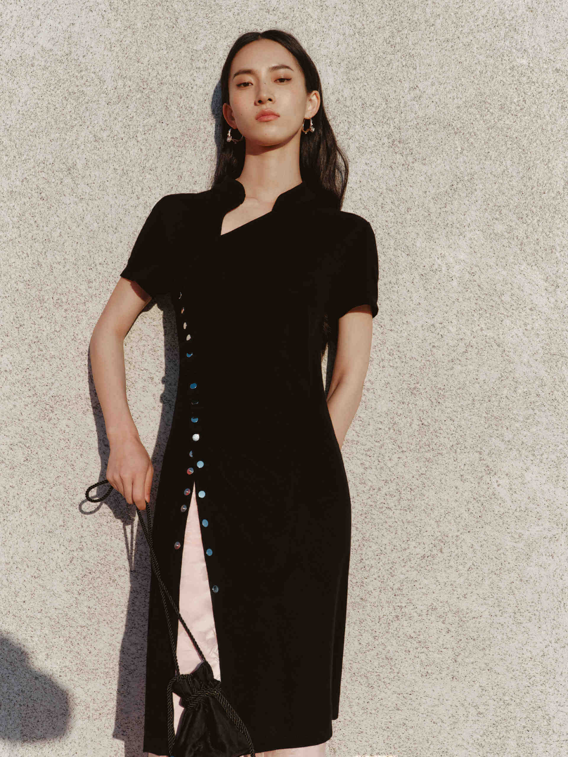 Knitted Wool Midi Dress - Image 7