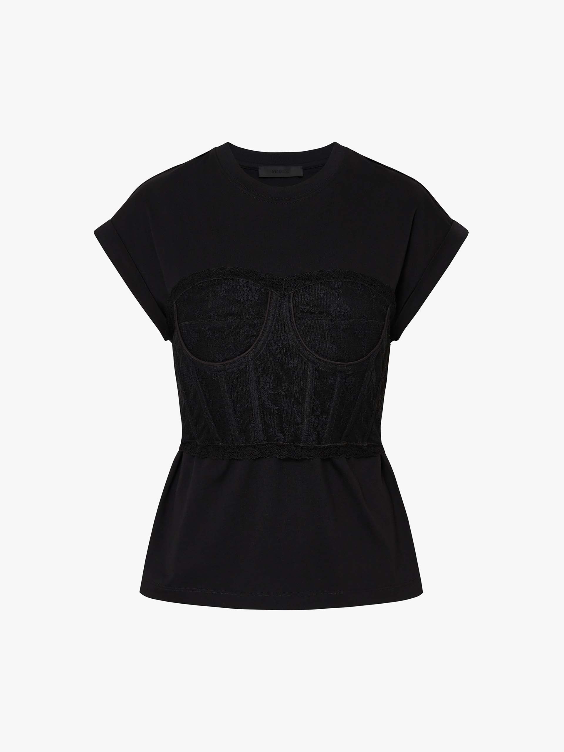 Lace Detail Cotton Top - Image 13
