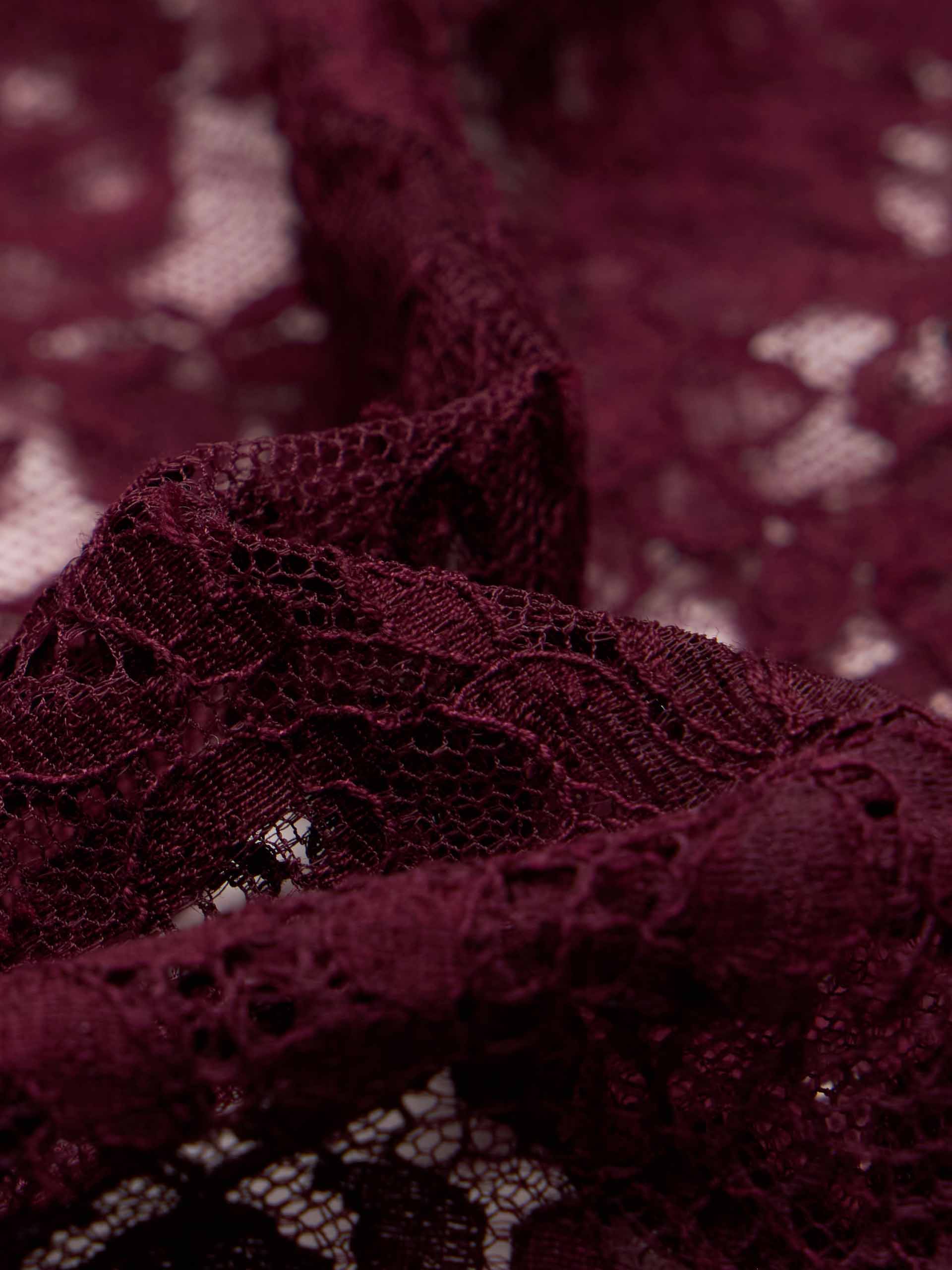 Lace Detail Midi Skirt - Image 4