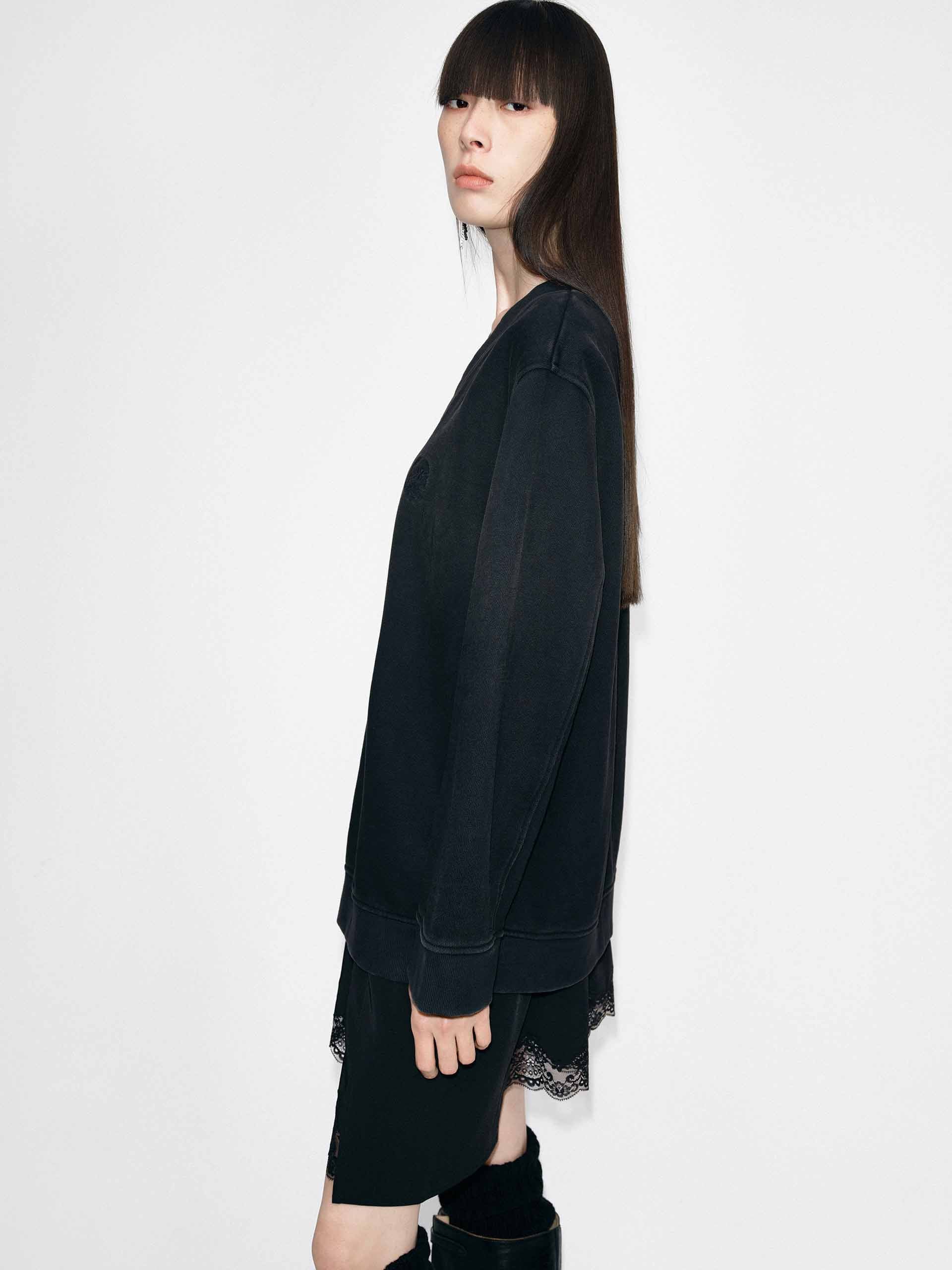 Lace Hem Cotton Dress - Image 7