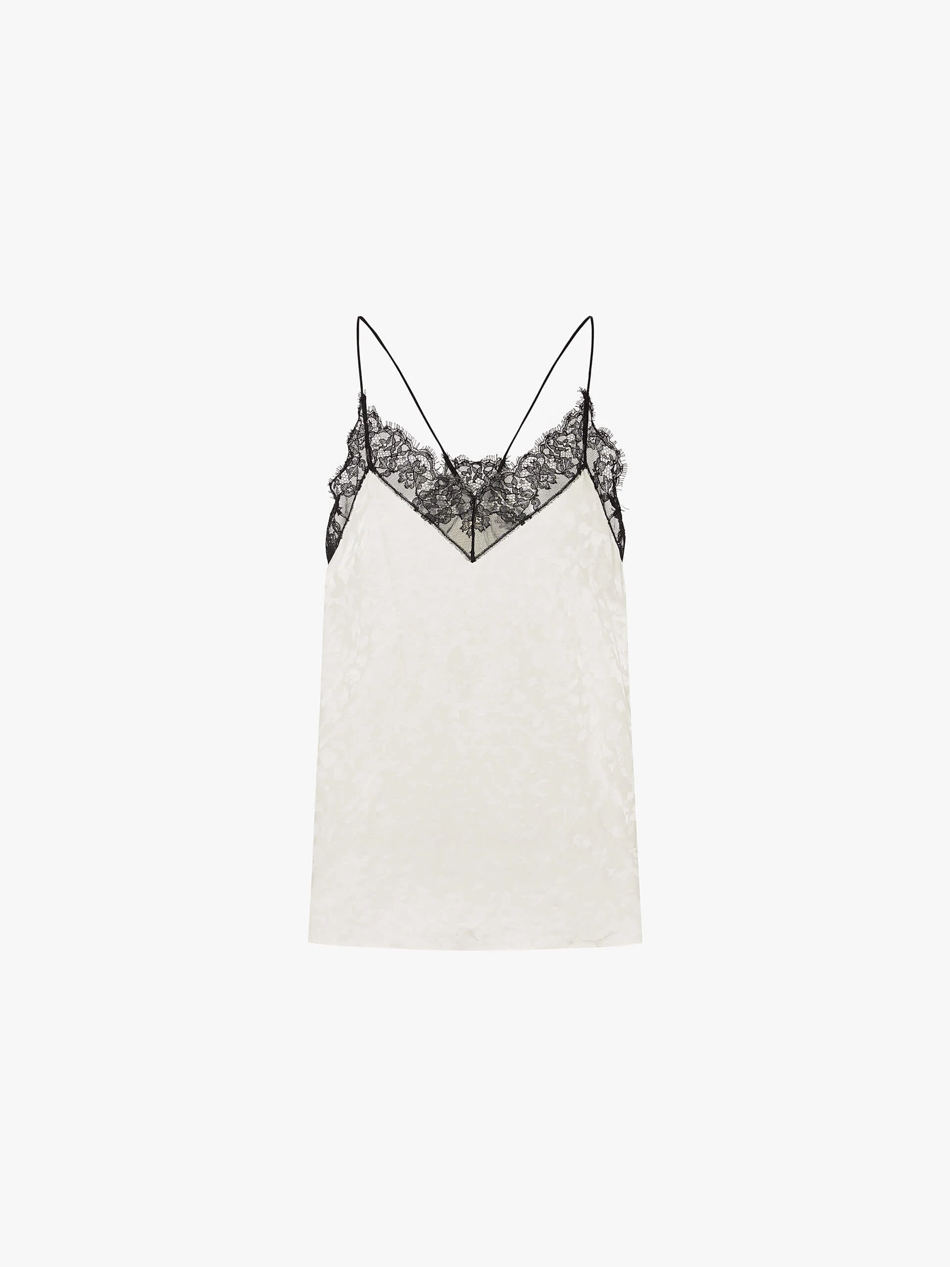 Lace Trimmed Cami Top - Image 5