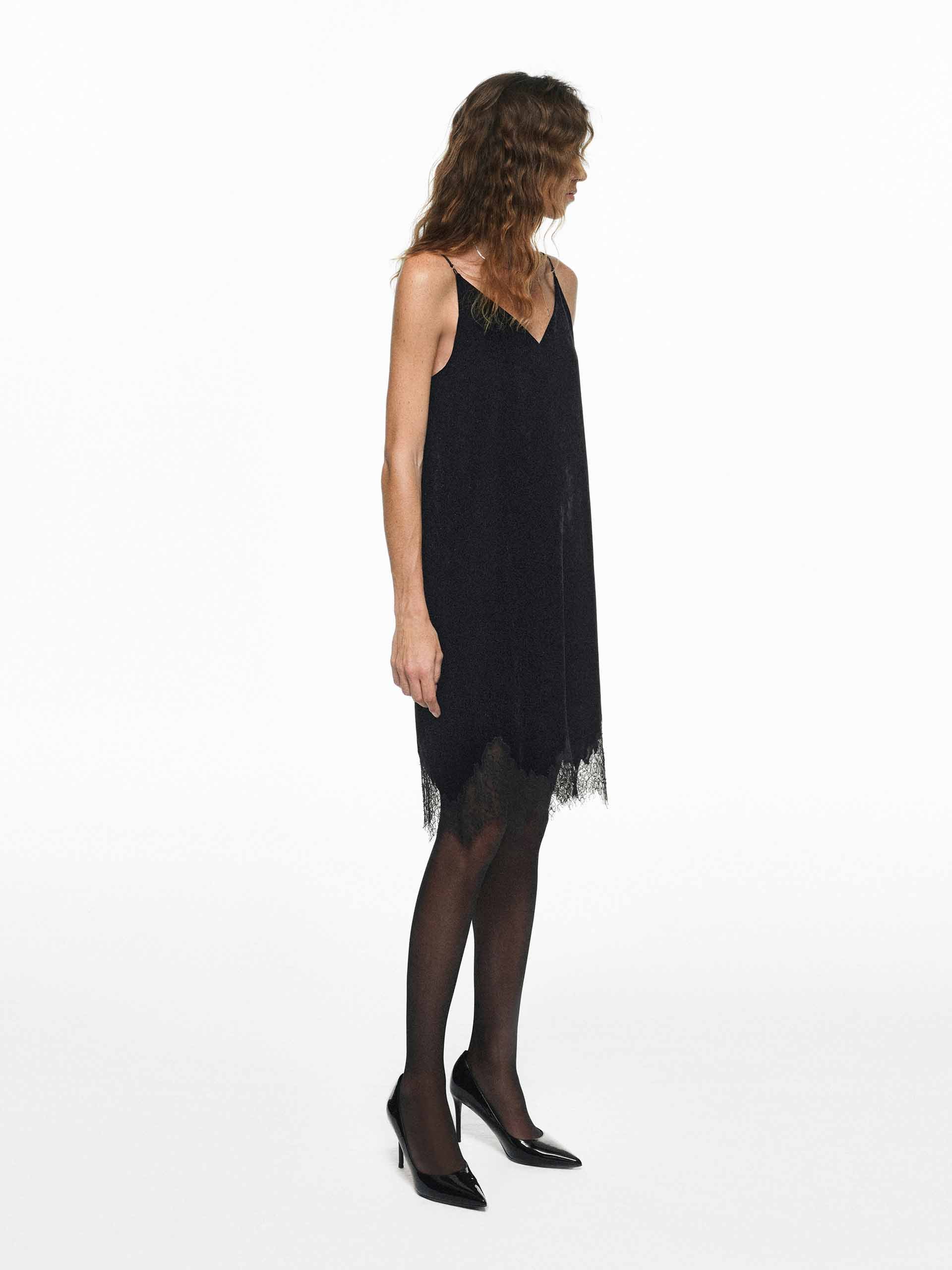 Laced Hem Cami Dress - Image 7