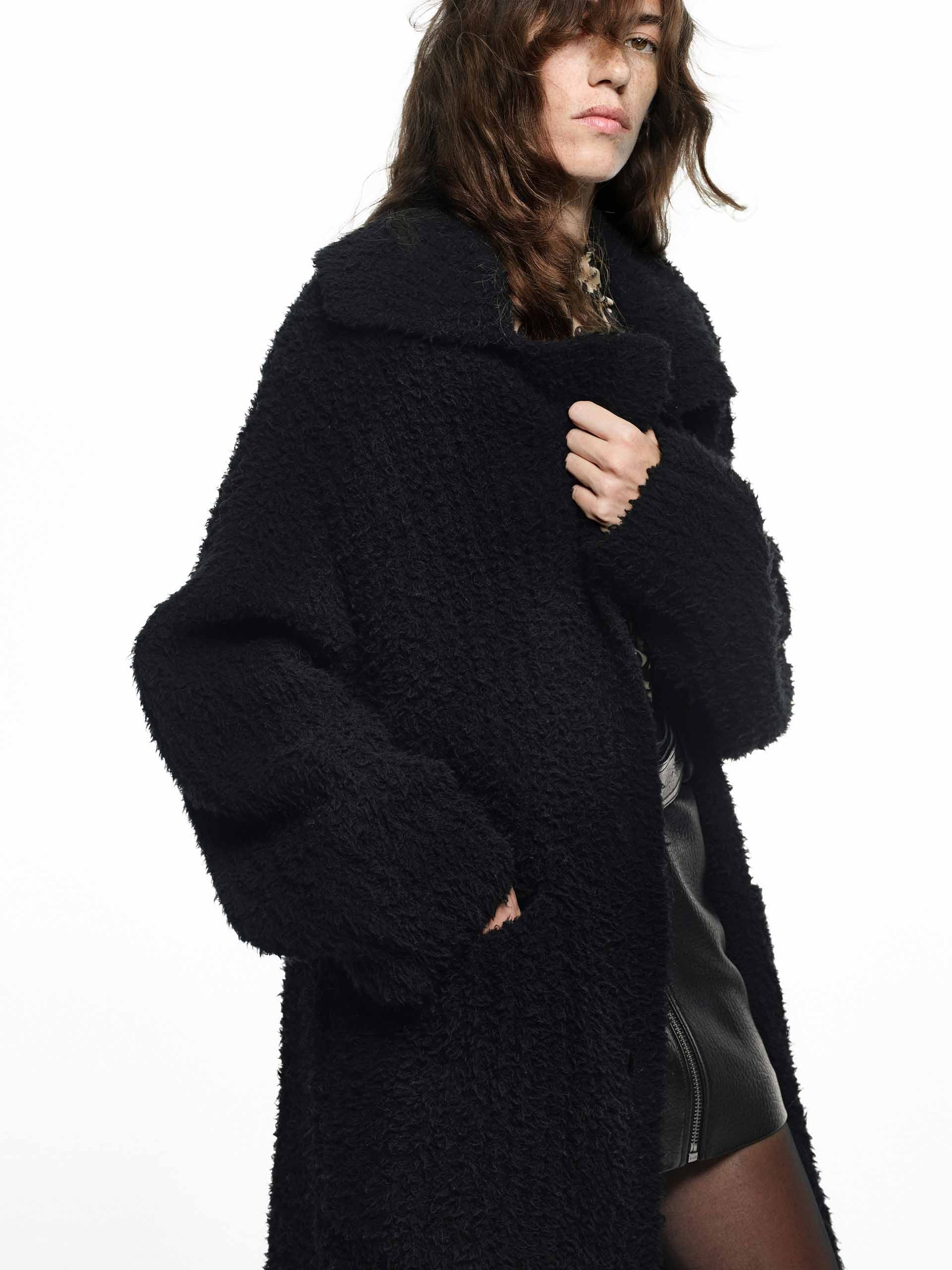 Lapel Collar Long Cardigan - Image 6