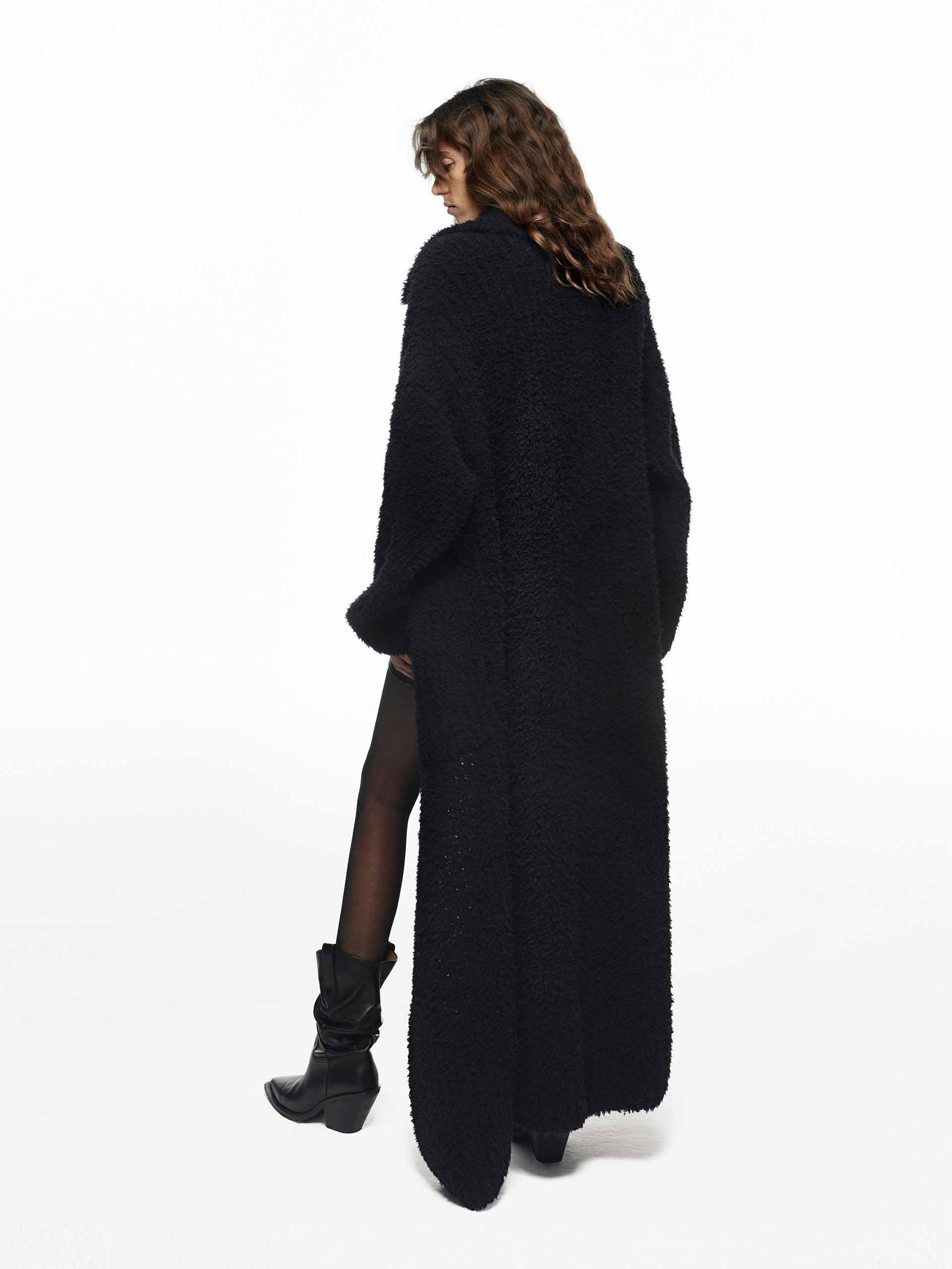 Lapel Collar Long Cardigan - Image 8