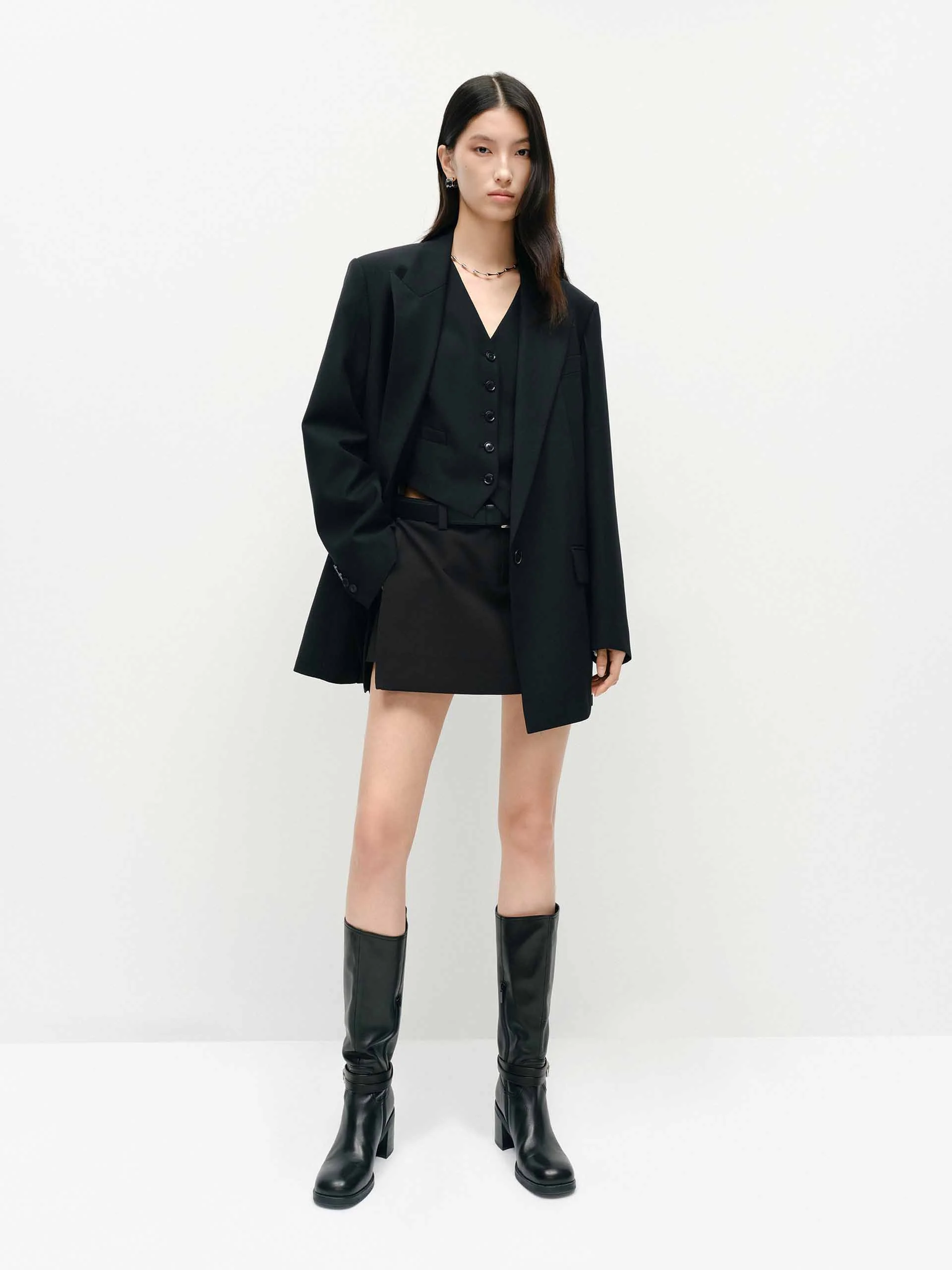Layer Detail Tailored Shorts - Image 2