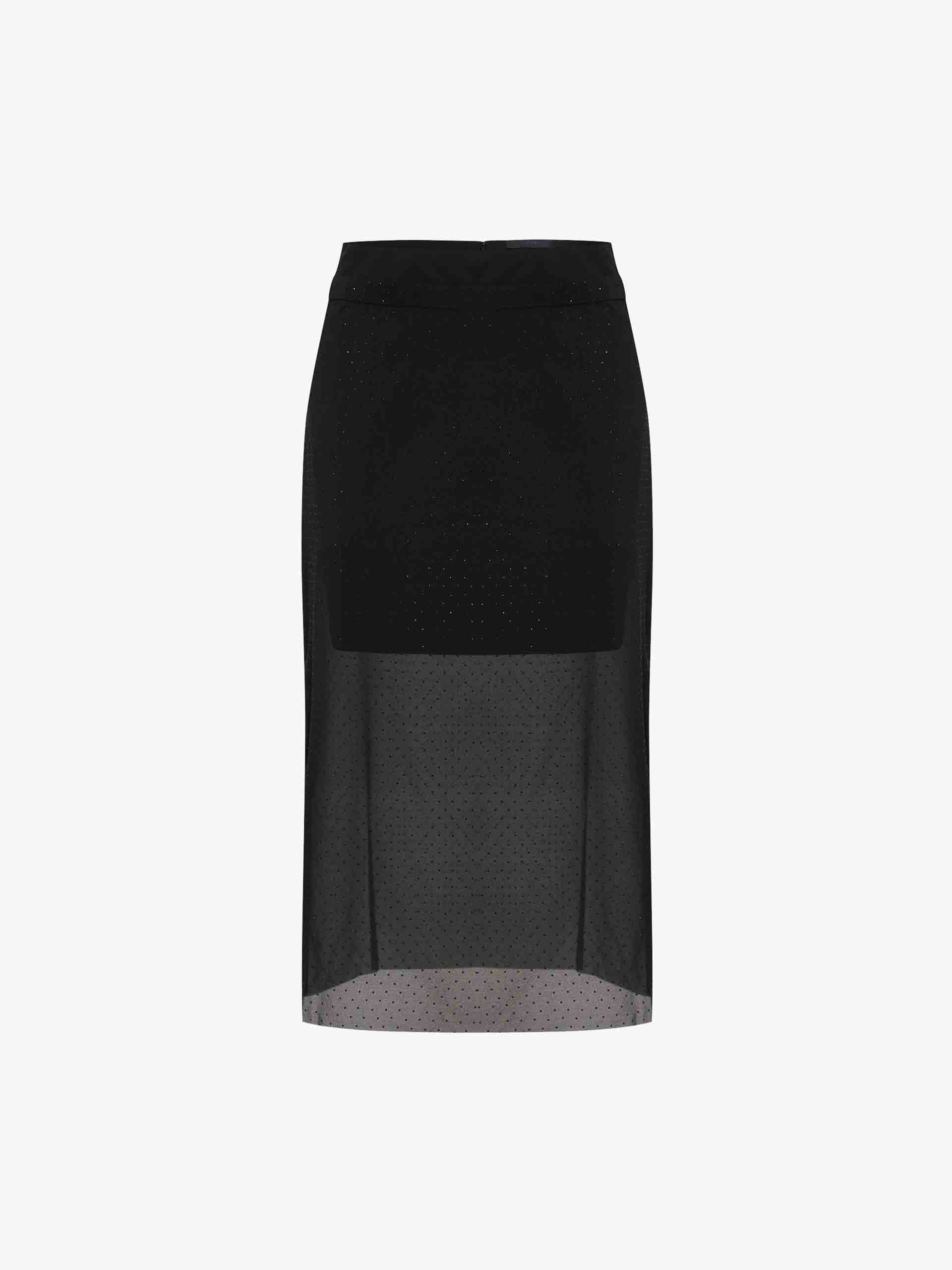 Layered Design Midi Skirt - Image 5